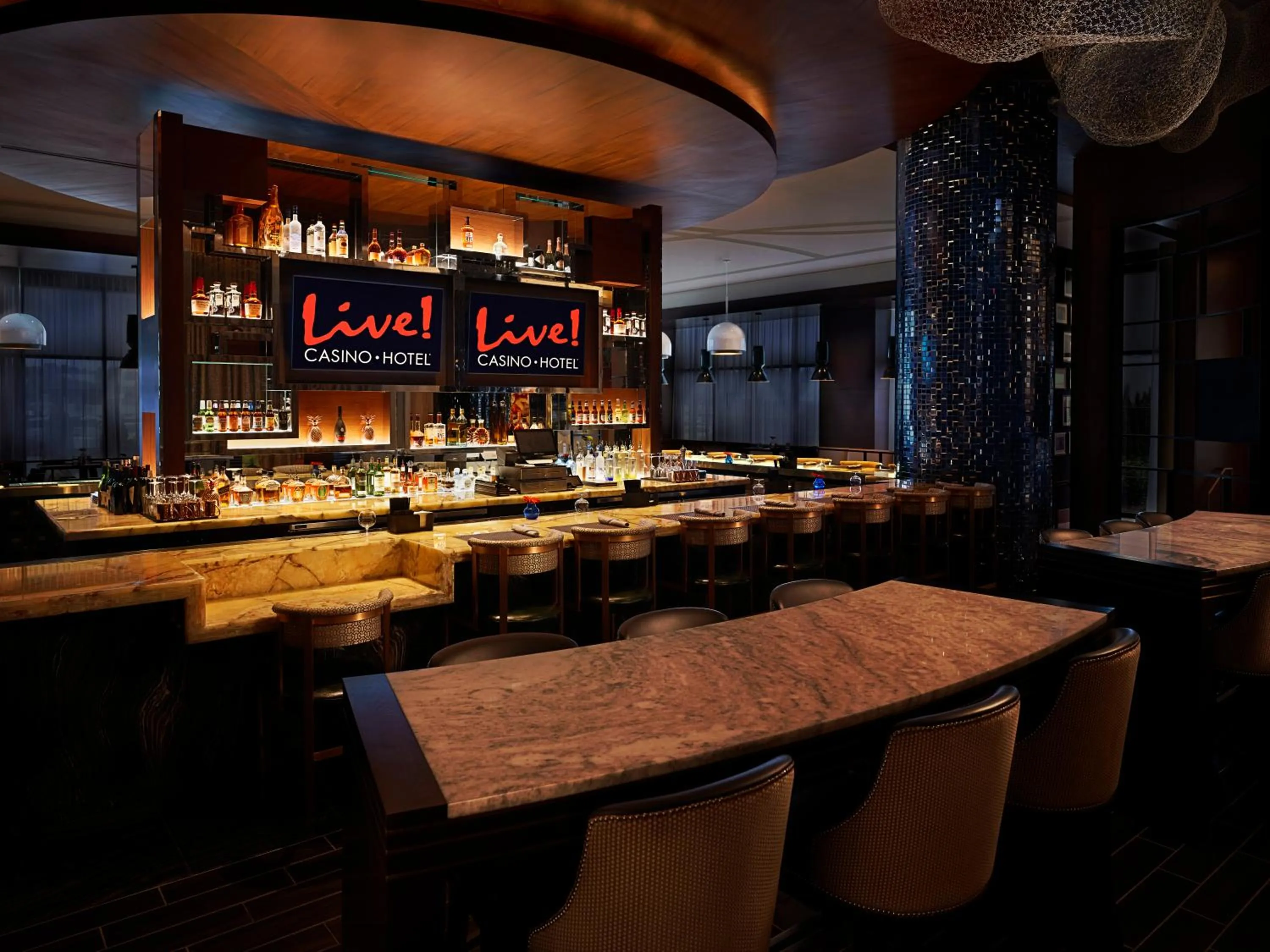 Restaurant/places to eat in Live! Casino & Hotel - Baltimore Washington Airport – BWI