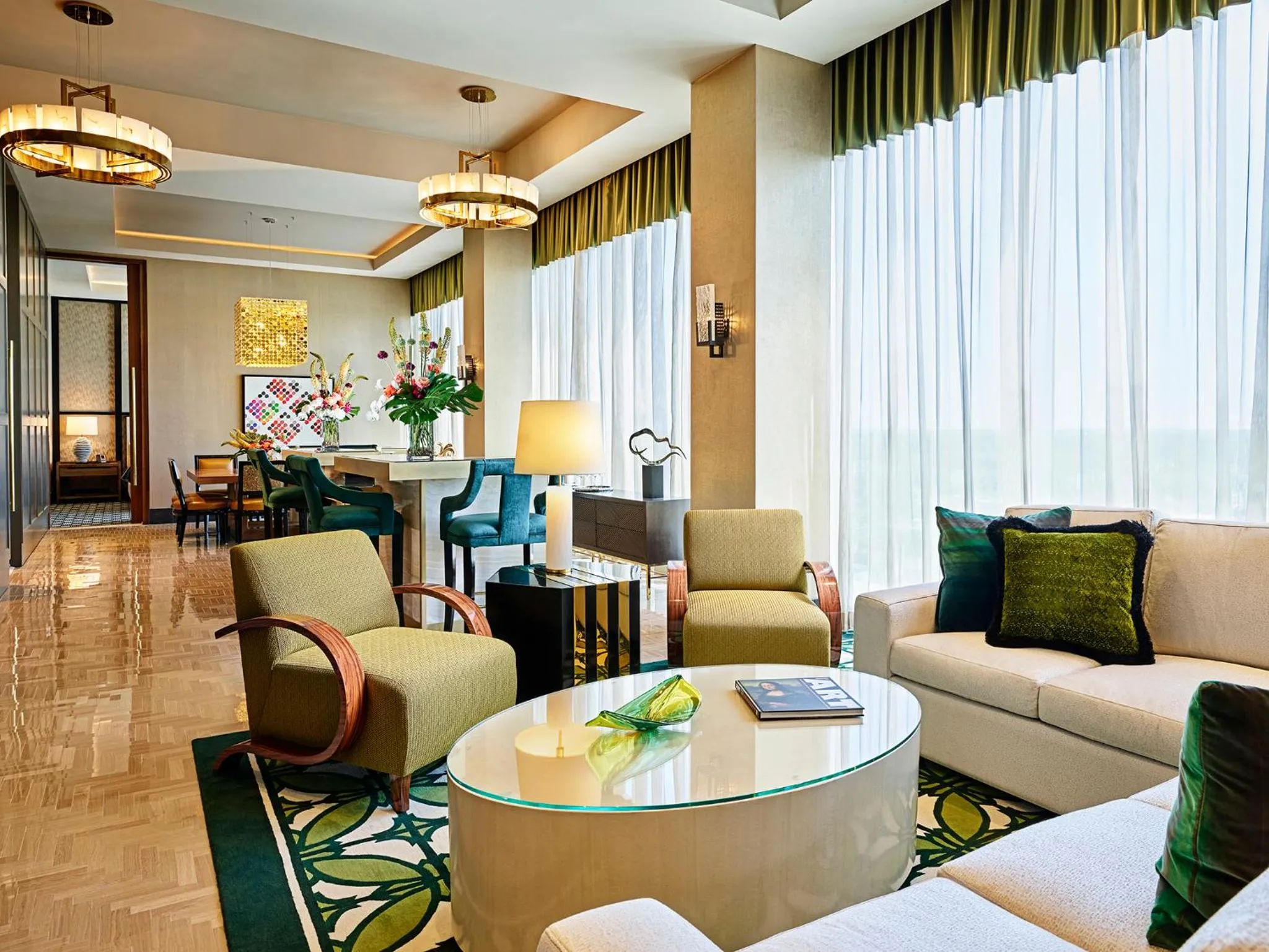 Seating area in Live! Casino & Hotel - Baltimore Washington Airport – BWI