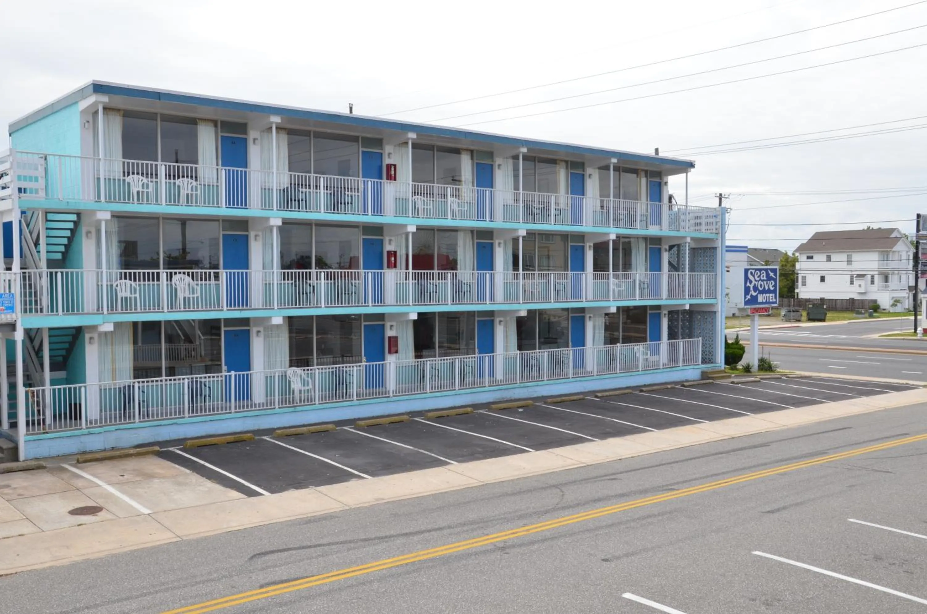 Facade/entrance in Sea Cove Motel Ocean City