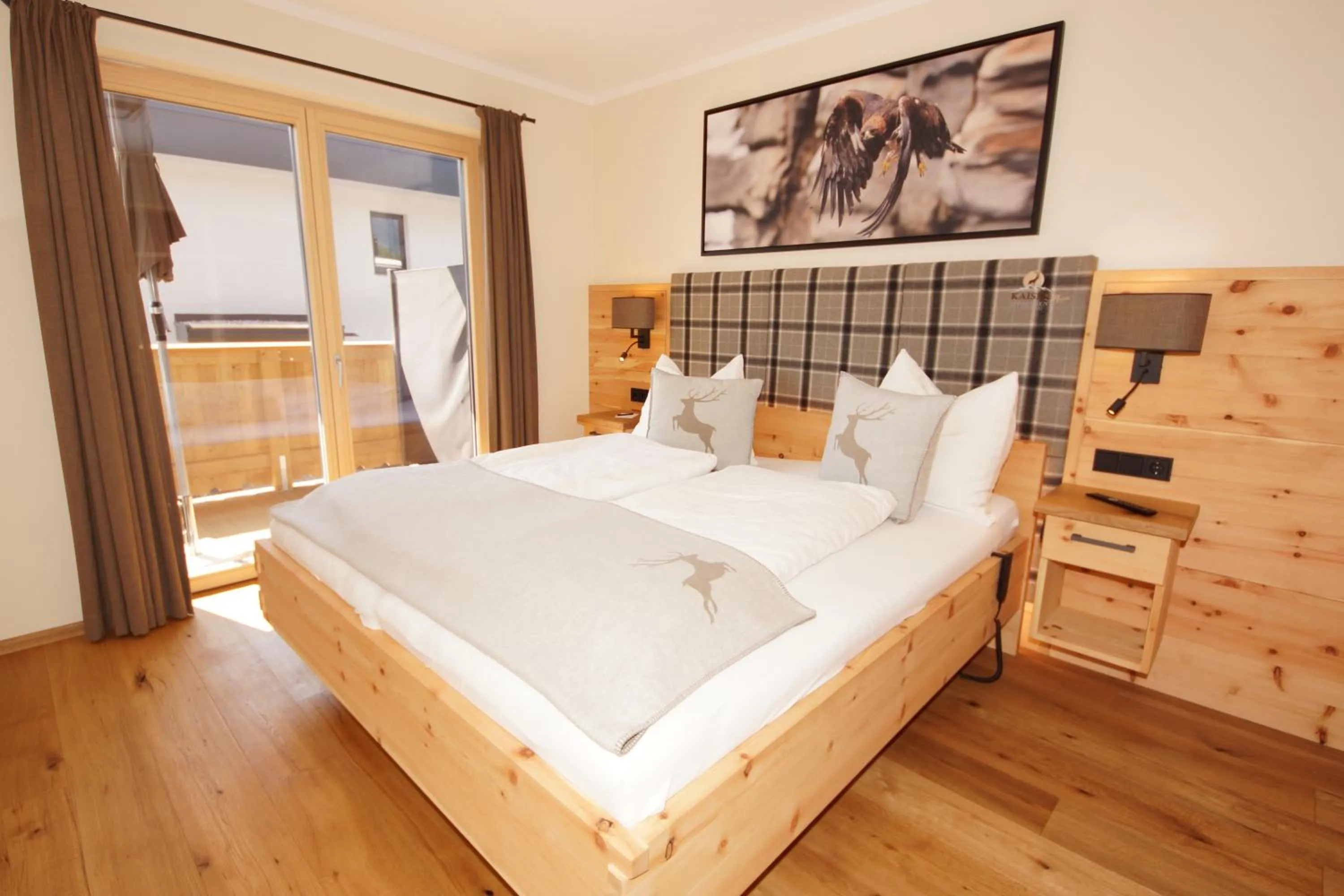 Bed in Kaiserappartements-Marie
