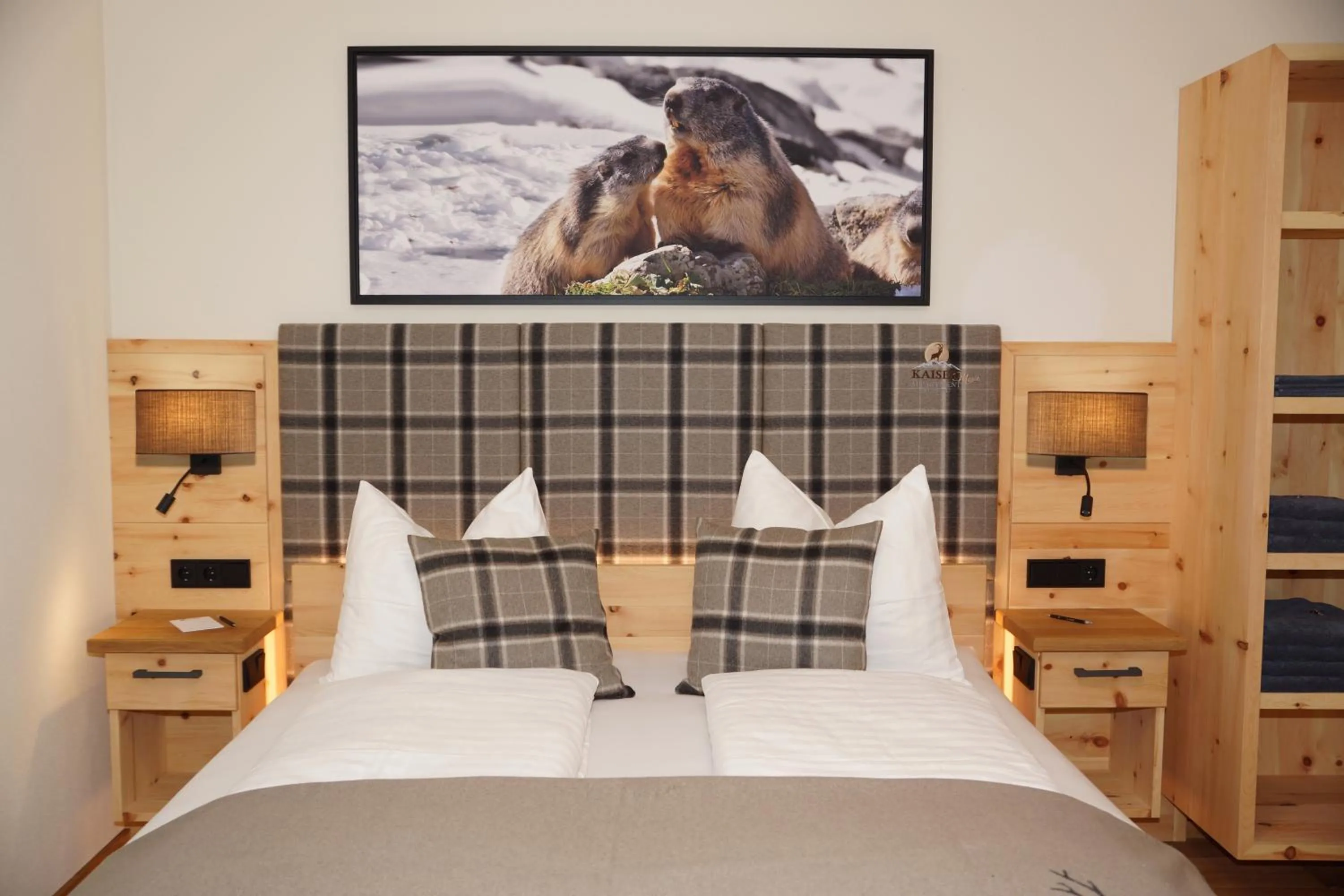 Bed in Kaiserappartements-Marie