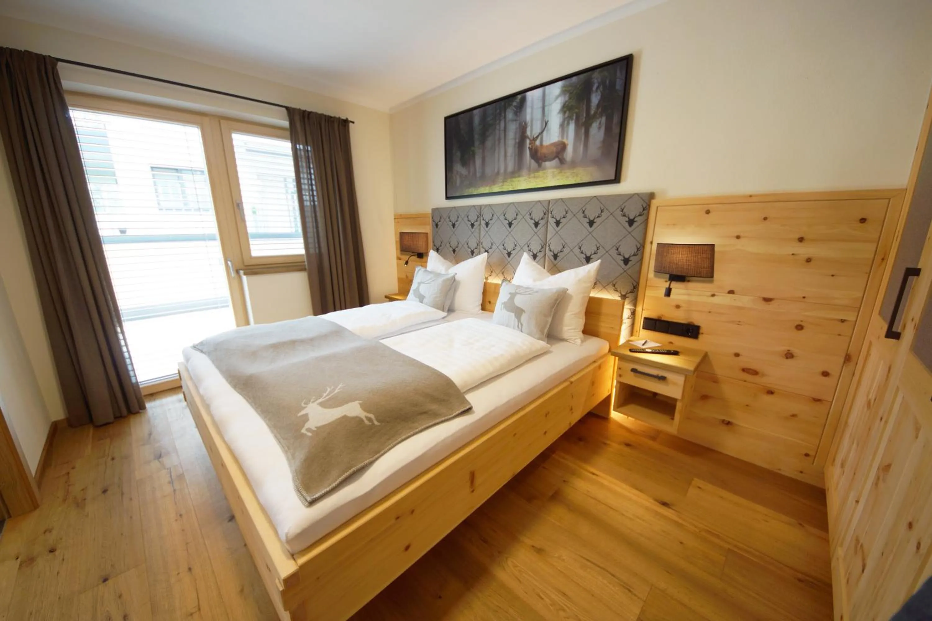Bed in Kaiserappartements-Marie