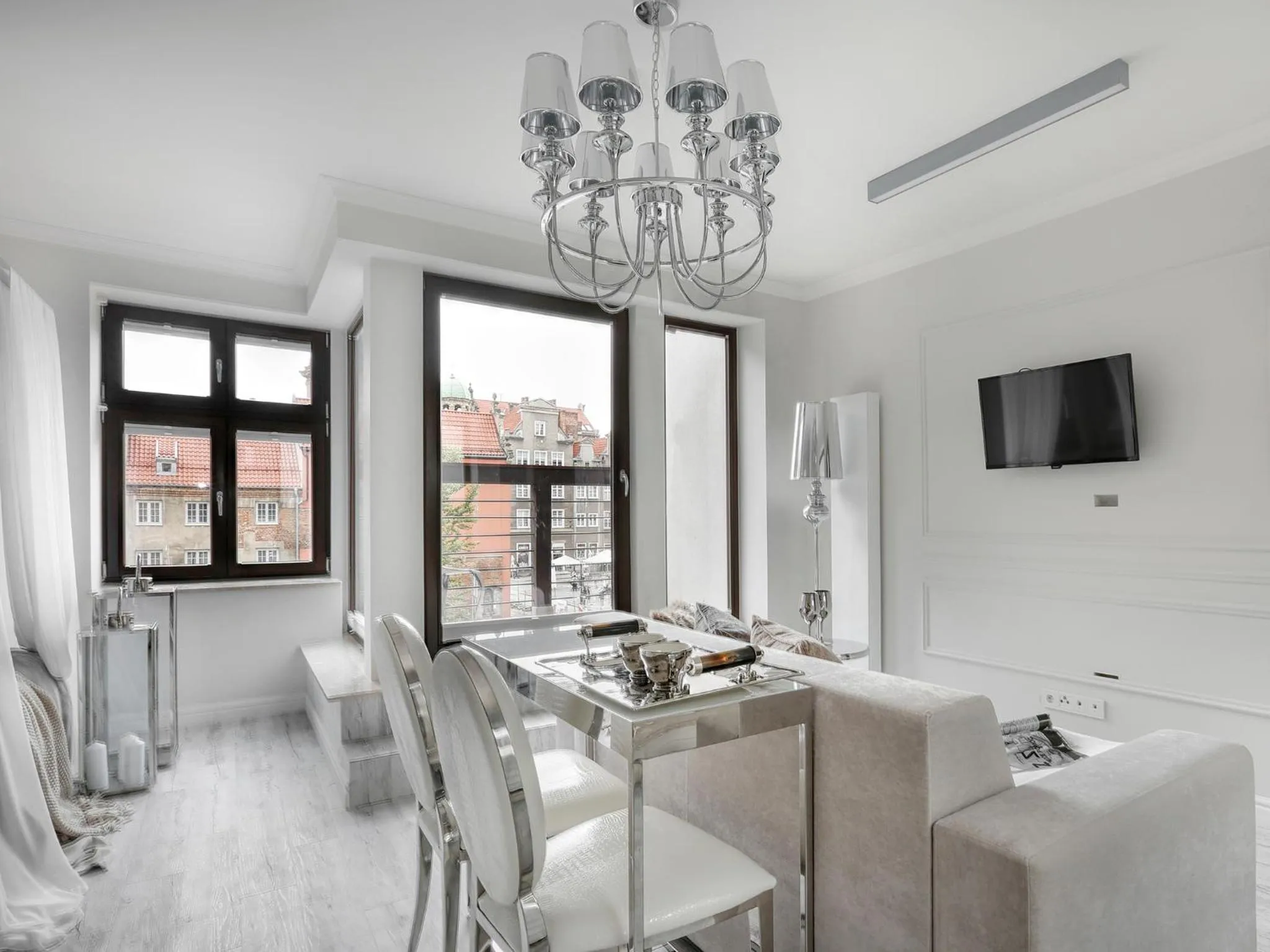 Living room in Sweet Suite