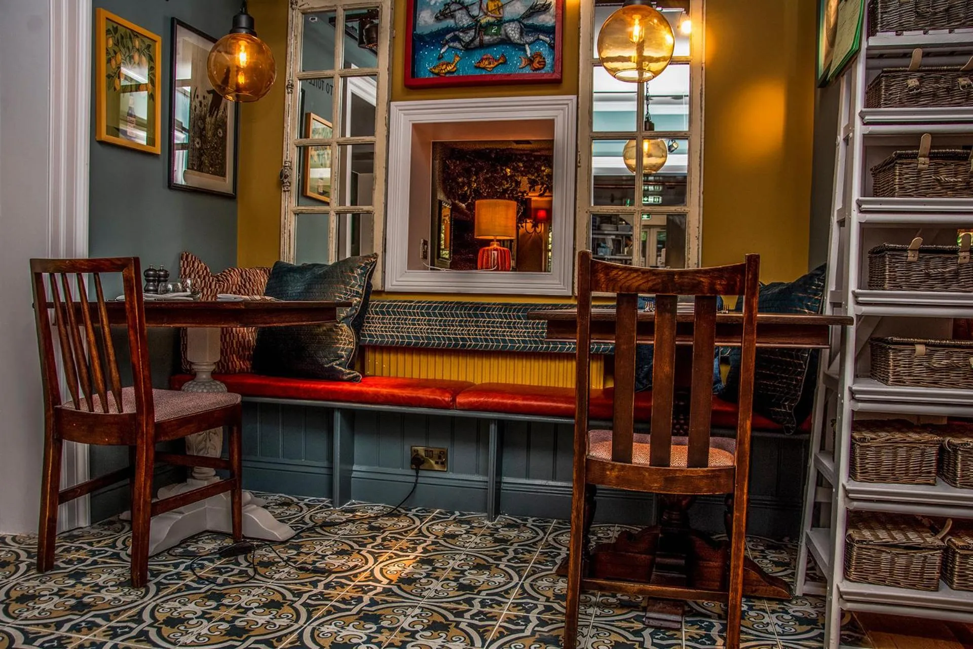 Seating area in The Winning Post