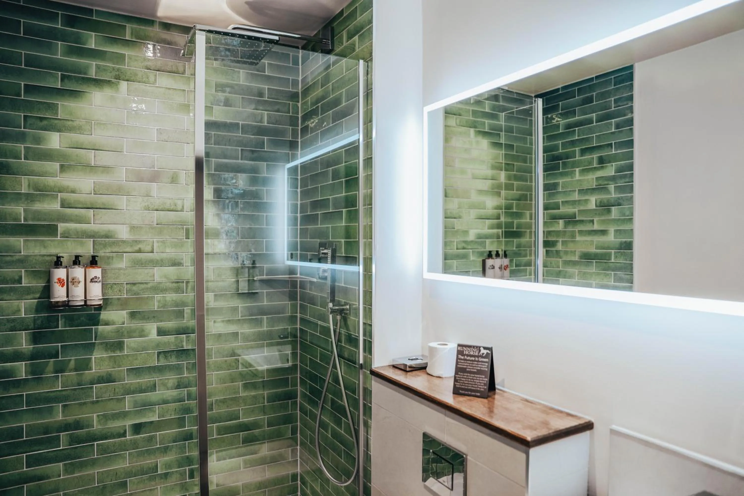 Shower in The Winning Post