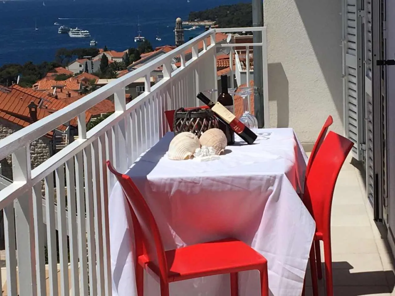 Balcony/Terrace in B&B Buzolic