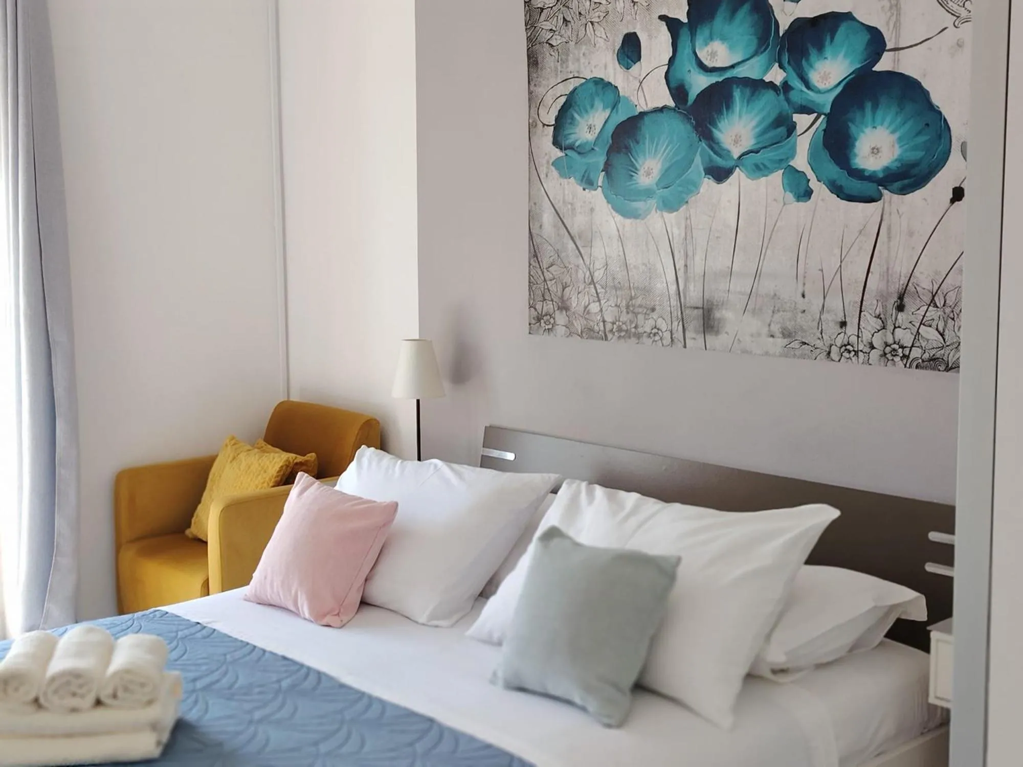 Bed in B&B Buzolic
