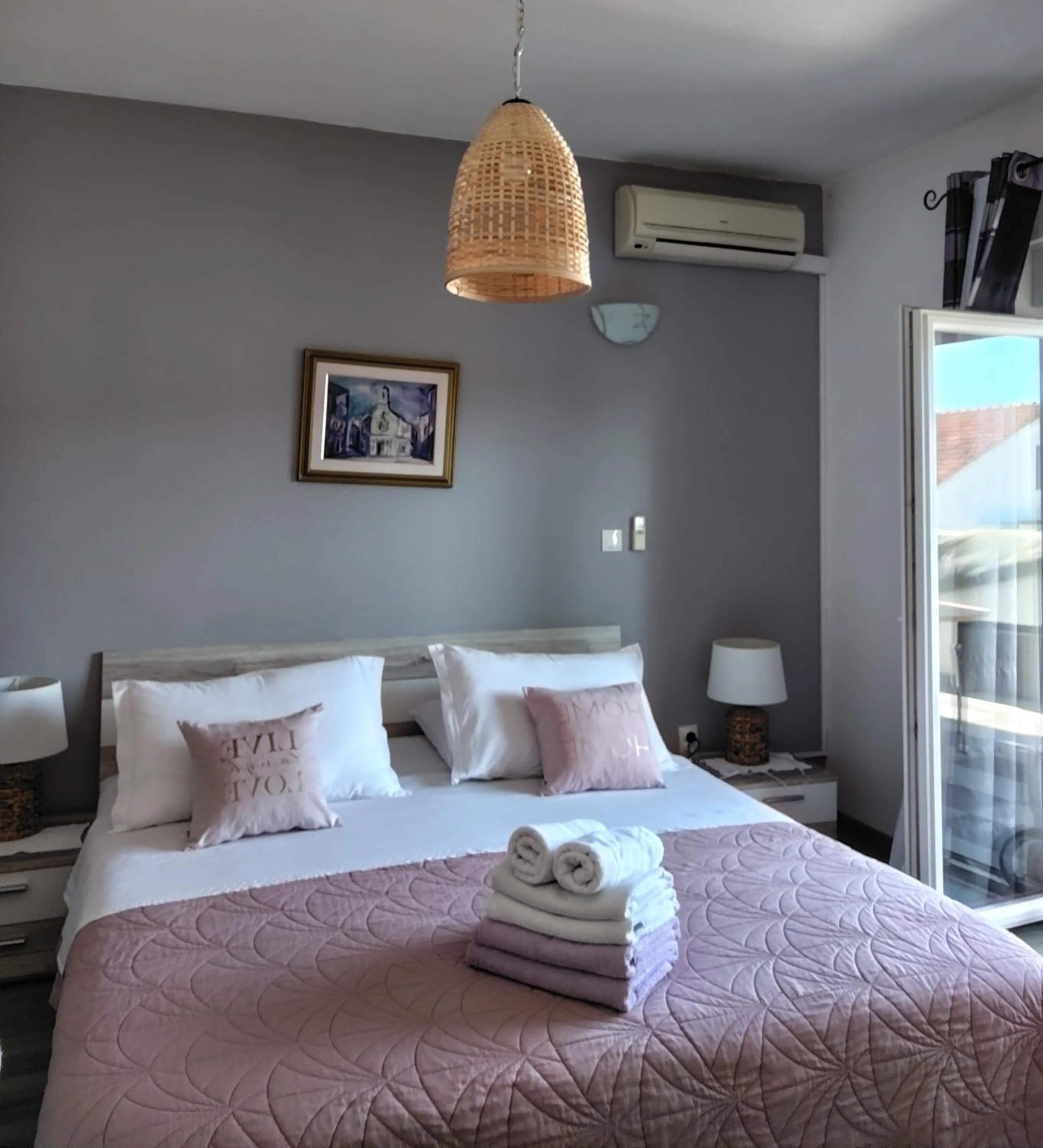 Bed in B&B Buzolic