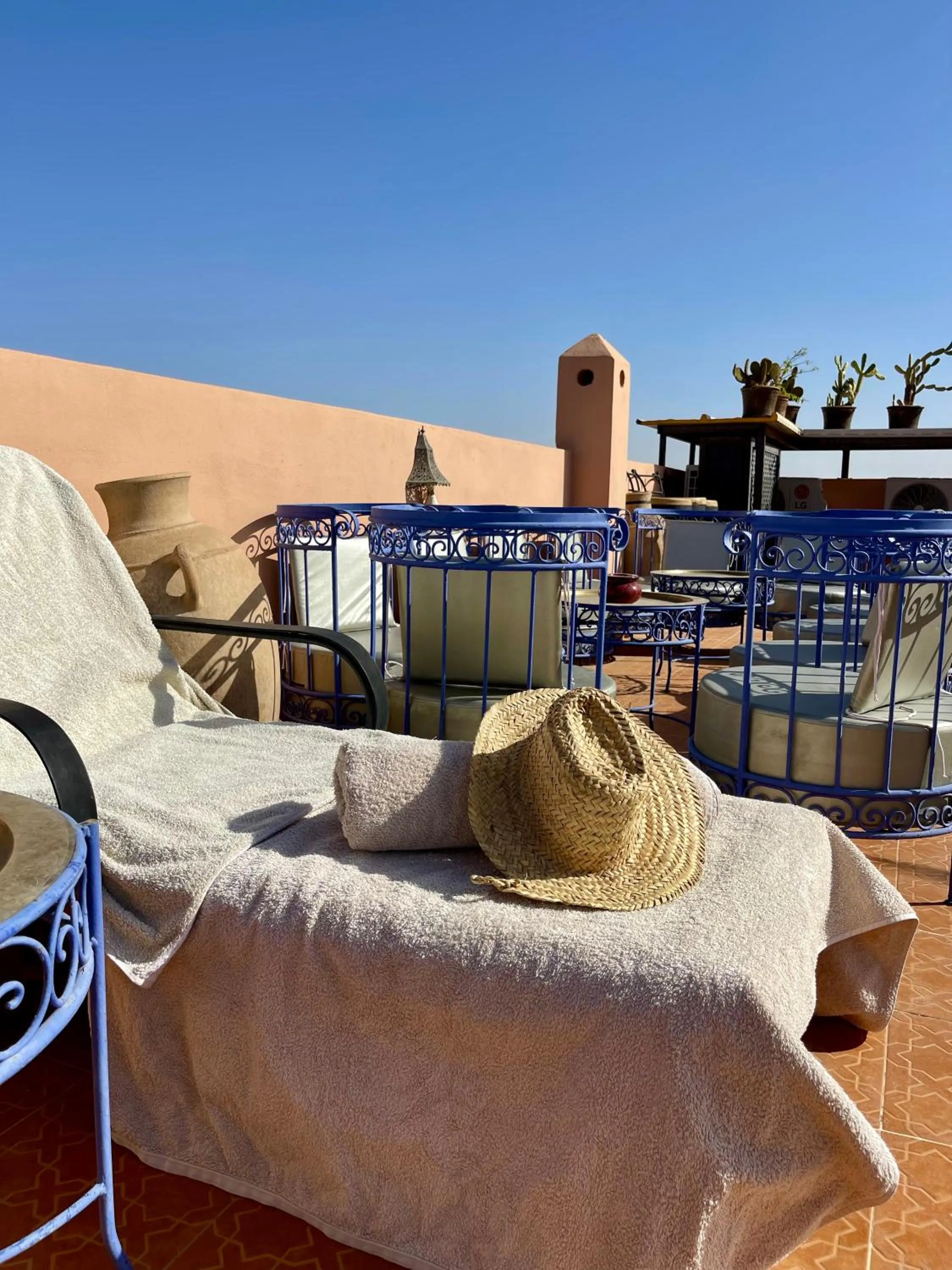 Balcony/Terrace in Riad Elias & Spa