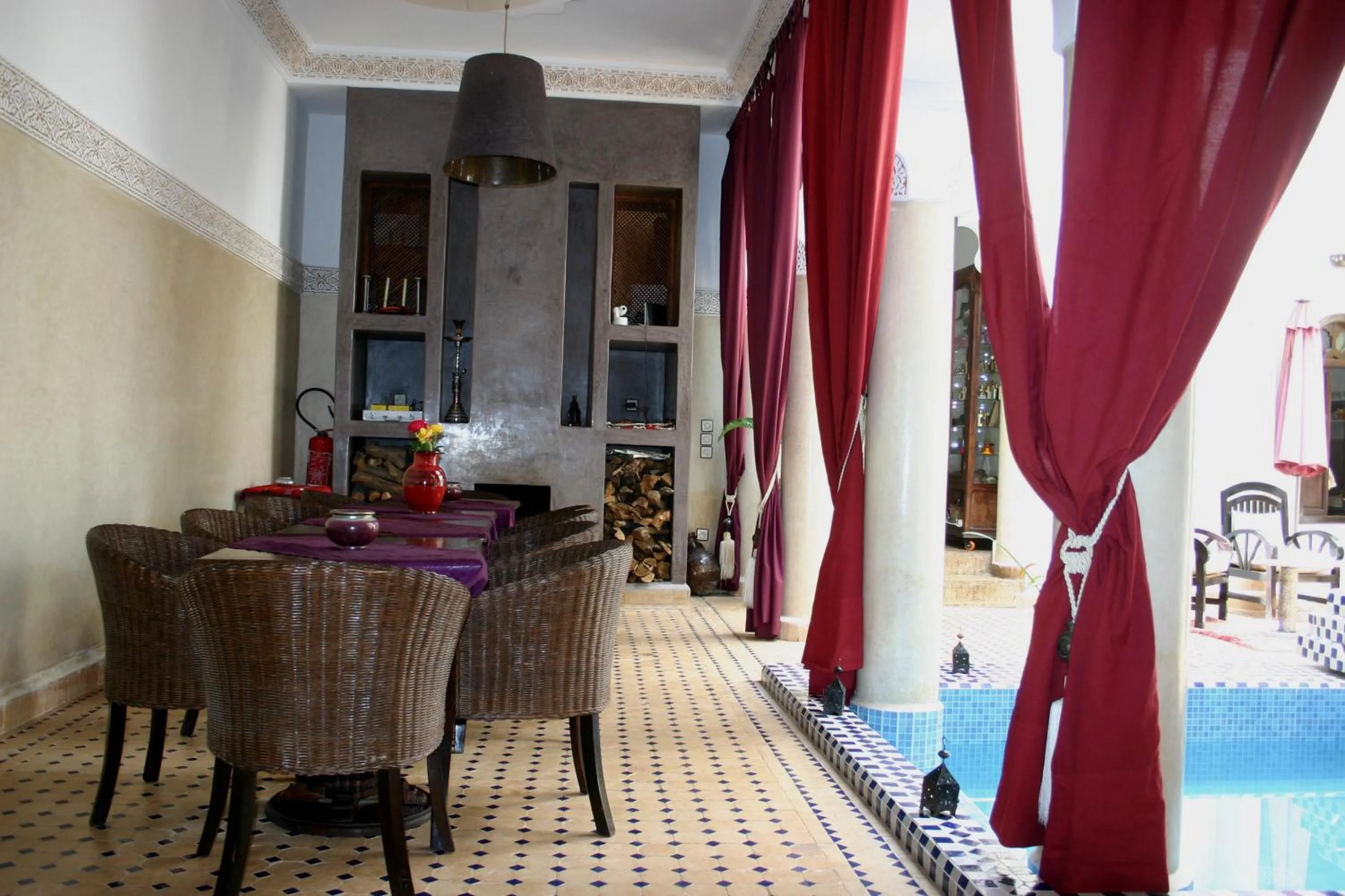 Swimming pool in Riad Elias & Spa