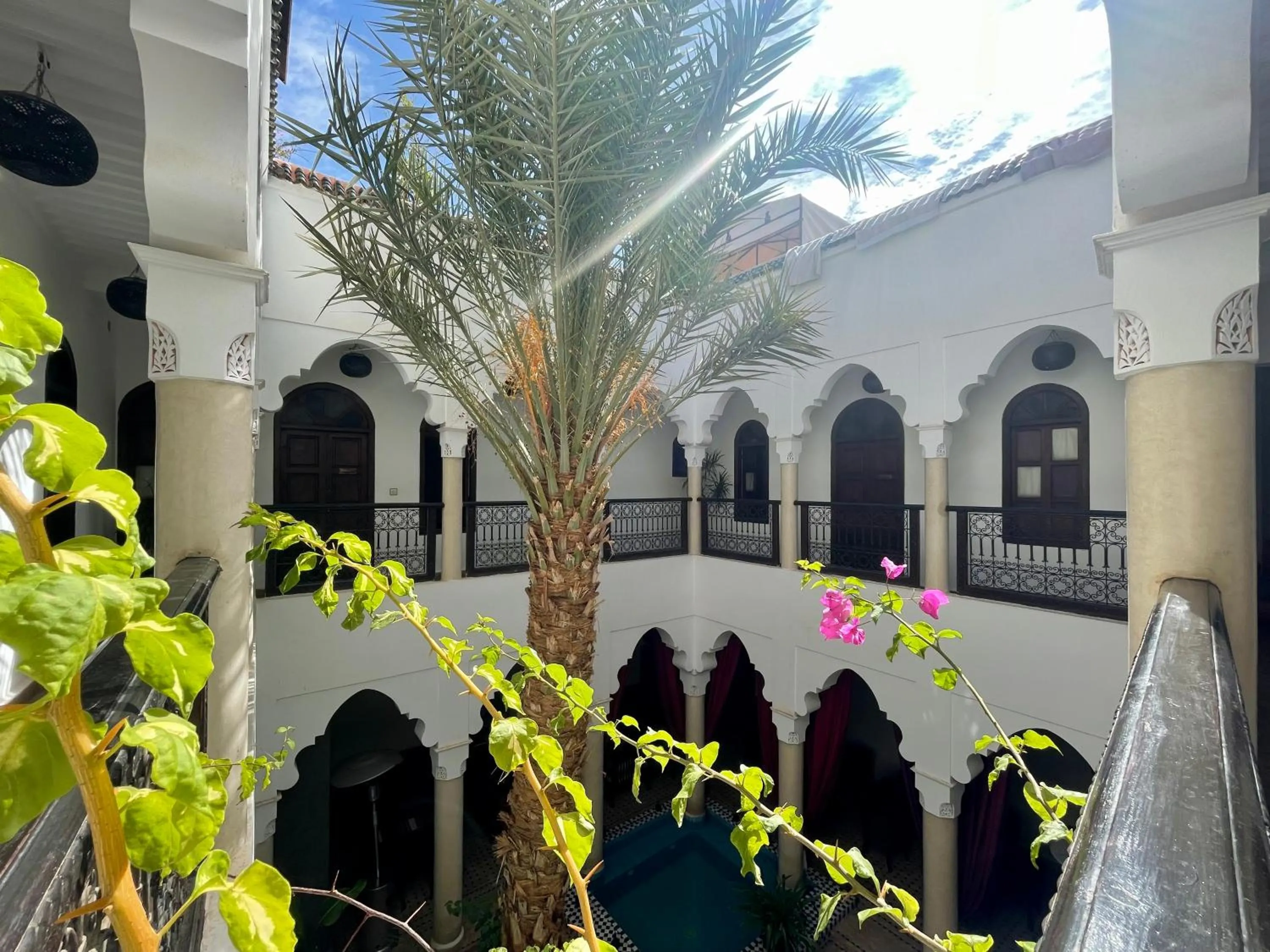 Patio in Riad Elias & Spa