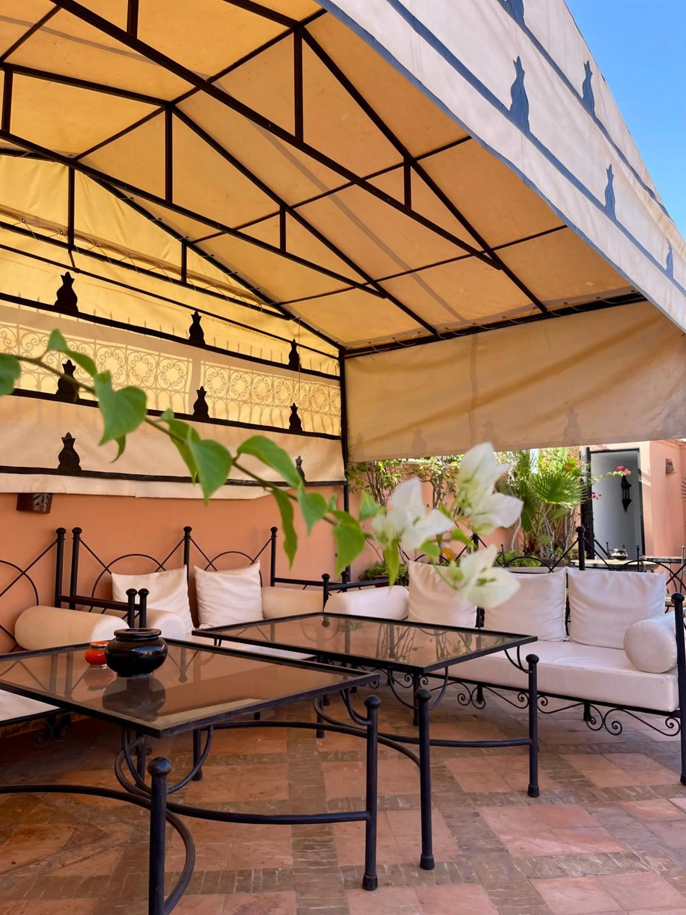 Balcony/Terrace in Riad Elias & Spa