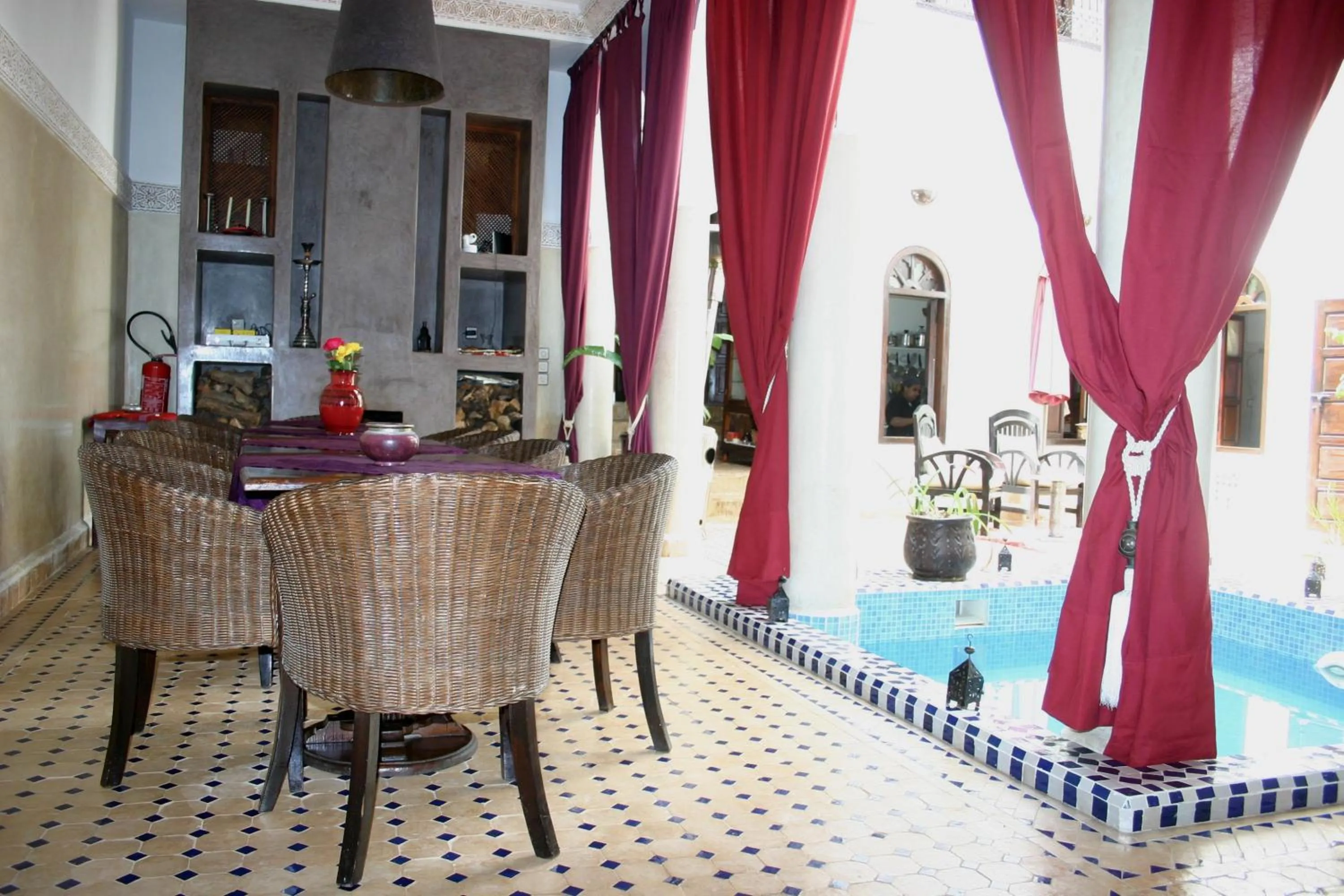 Swimming pool in Riad Elias & Spa