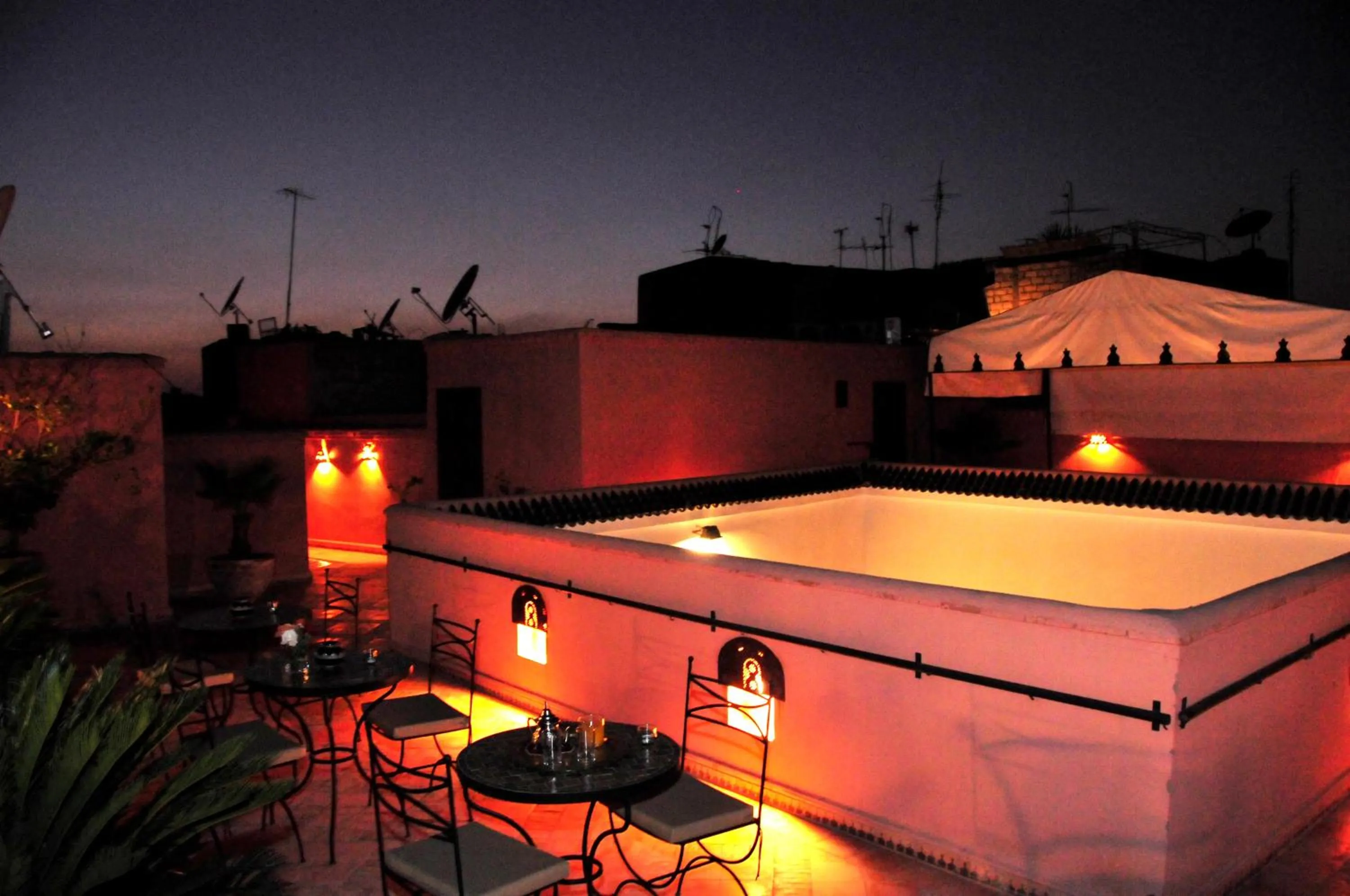 Patio in Riad Elias & Spa