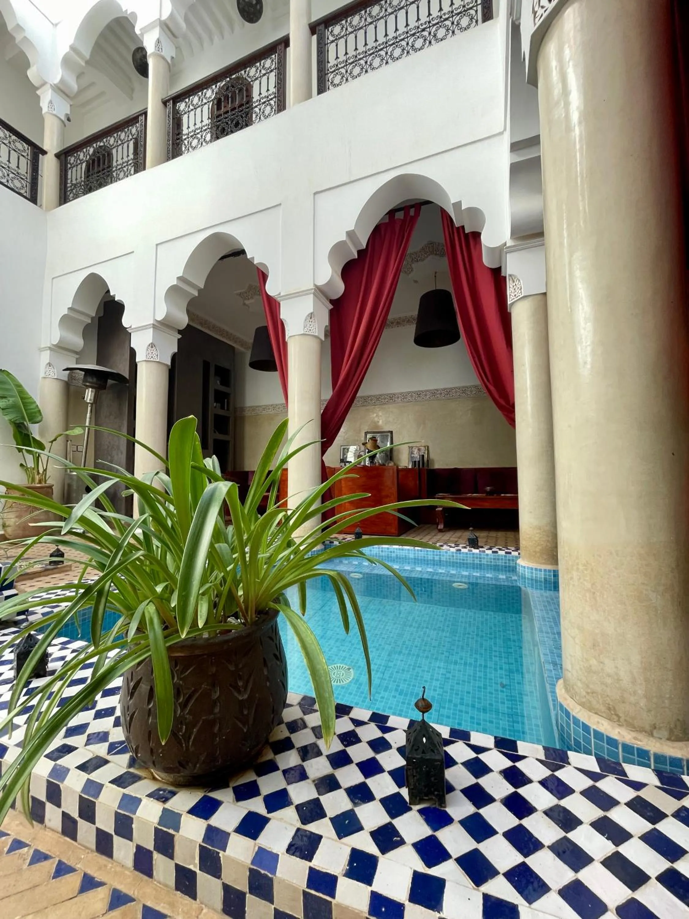 Patio in Riad Elias & Spa