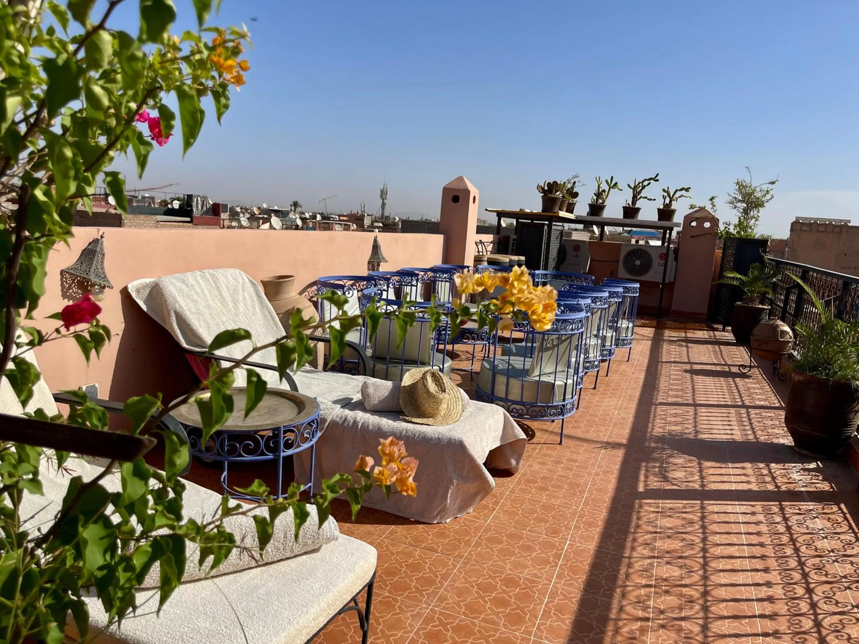 Balcony/Terrace in Riad Elias & Spa