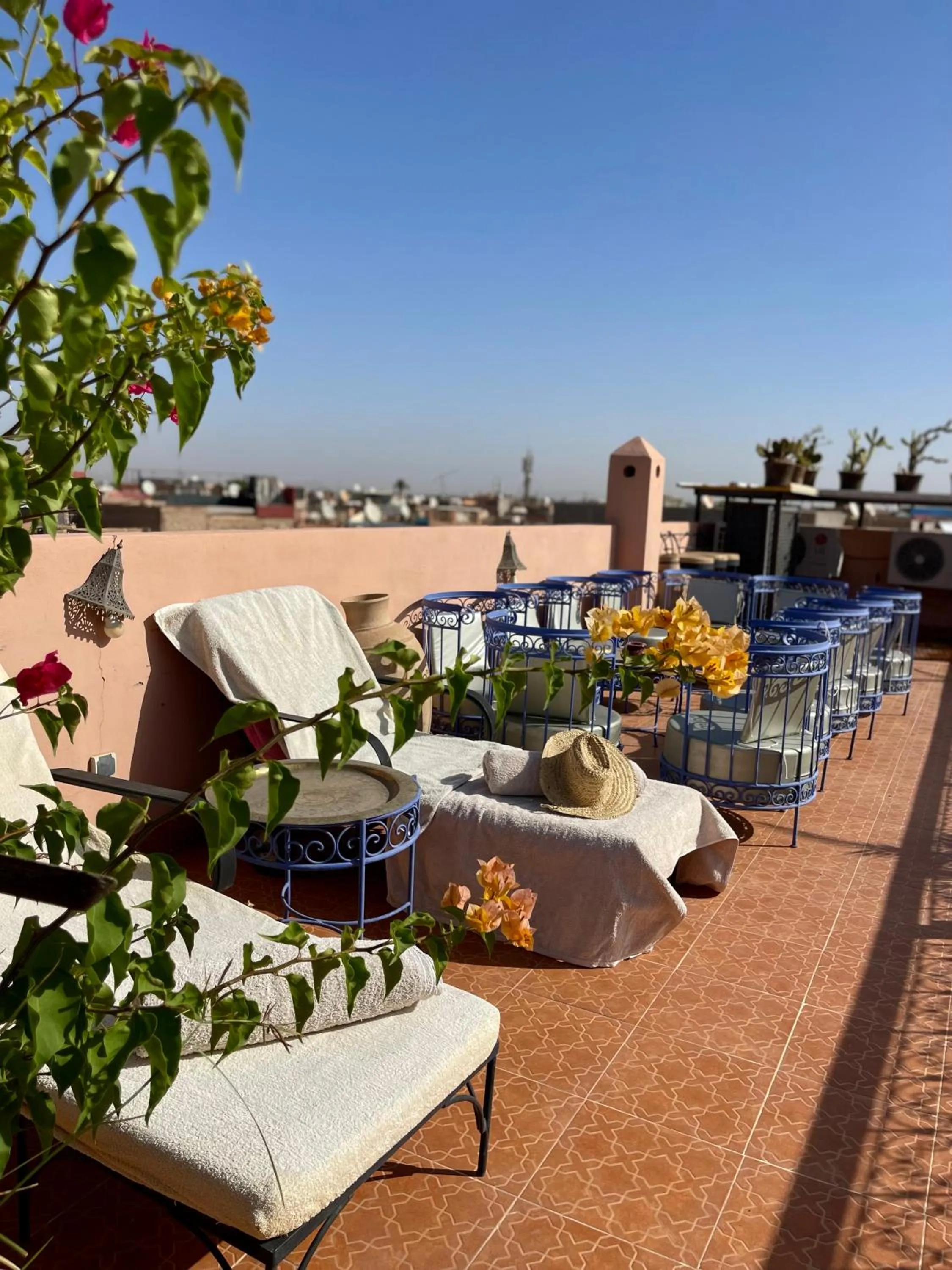 Balcony/Terrace in Riad Elias & Spa
