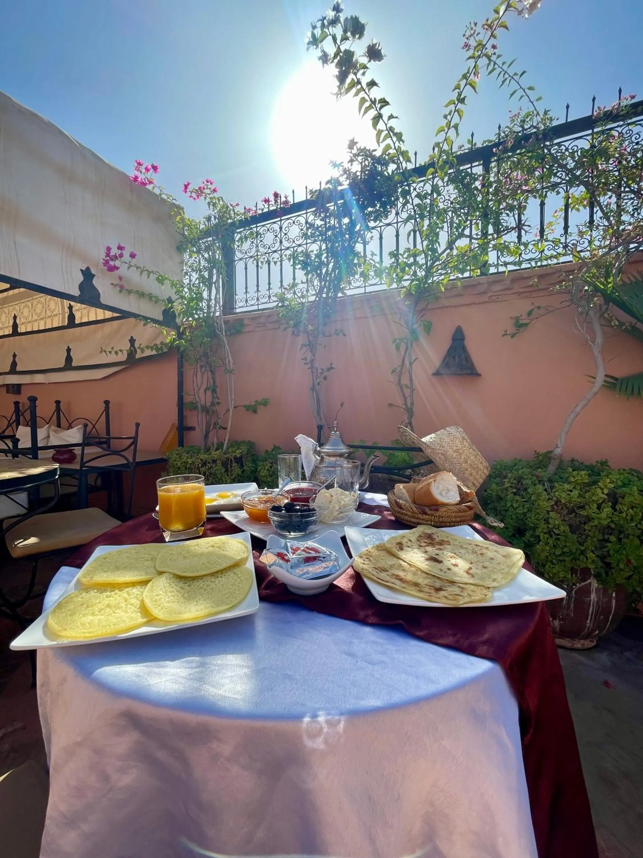 Breakfast in Riad Elias & Spa