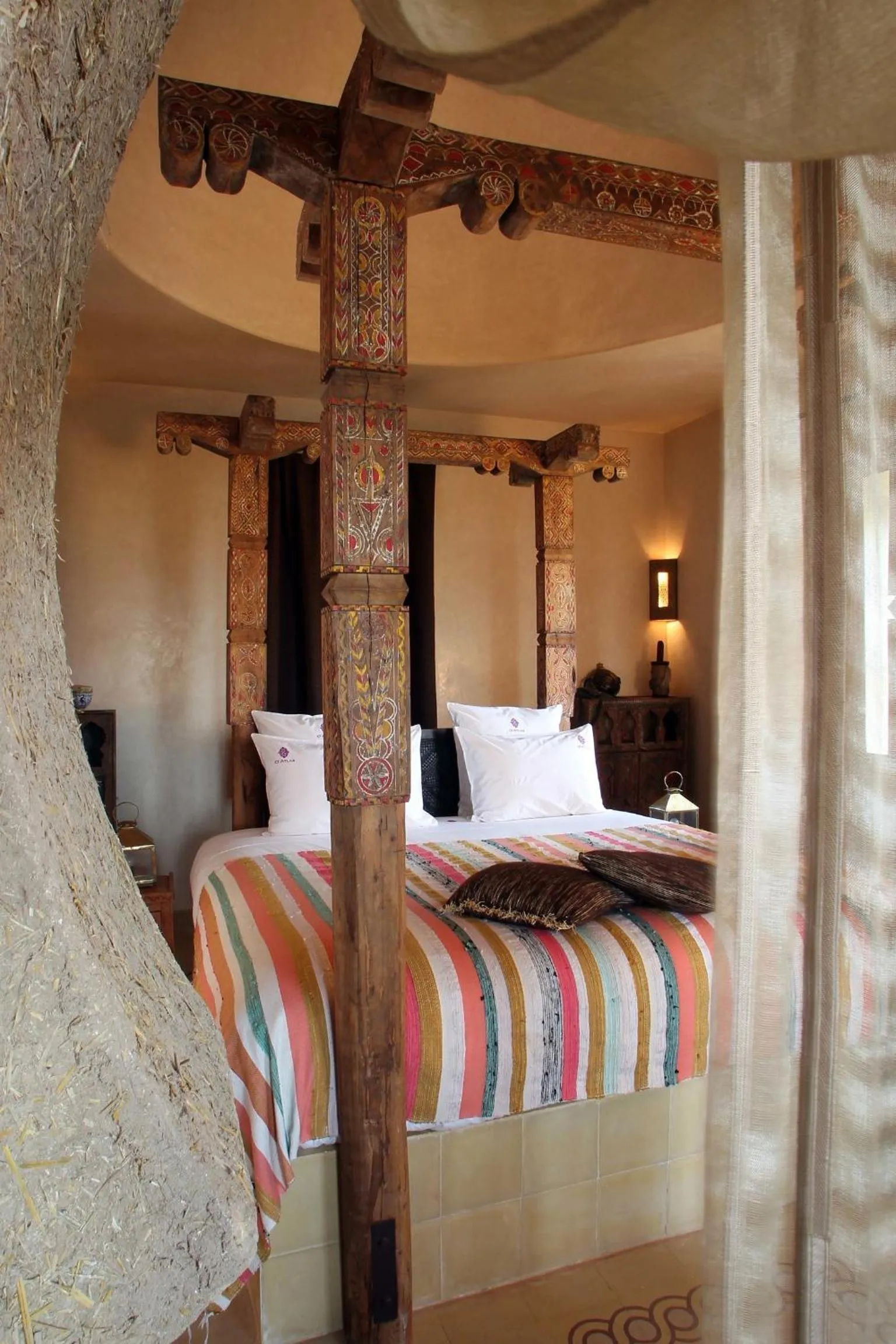 Photo of the whole room, Bed in O'Atlas