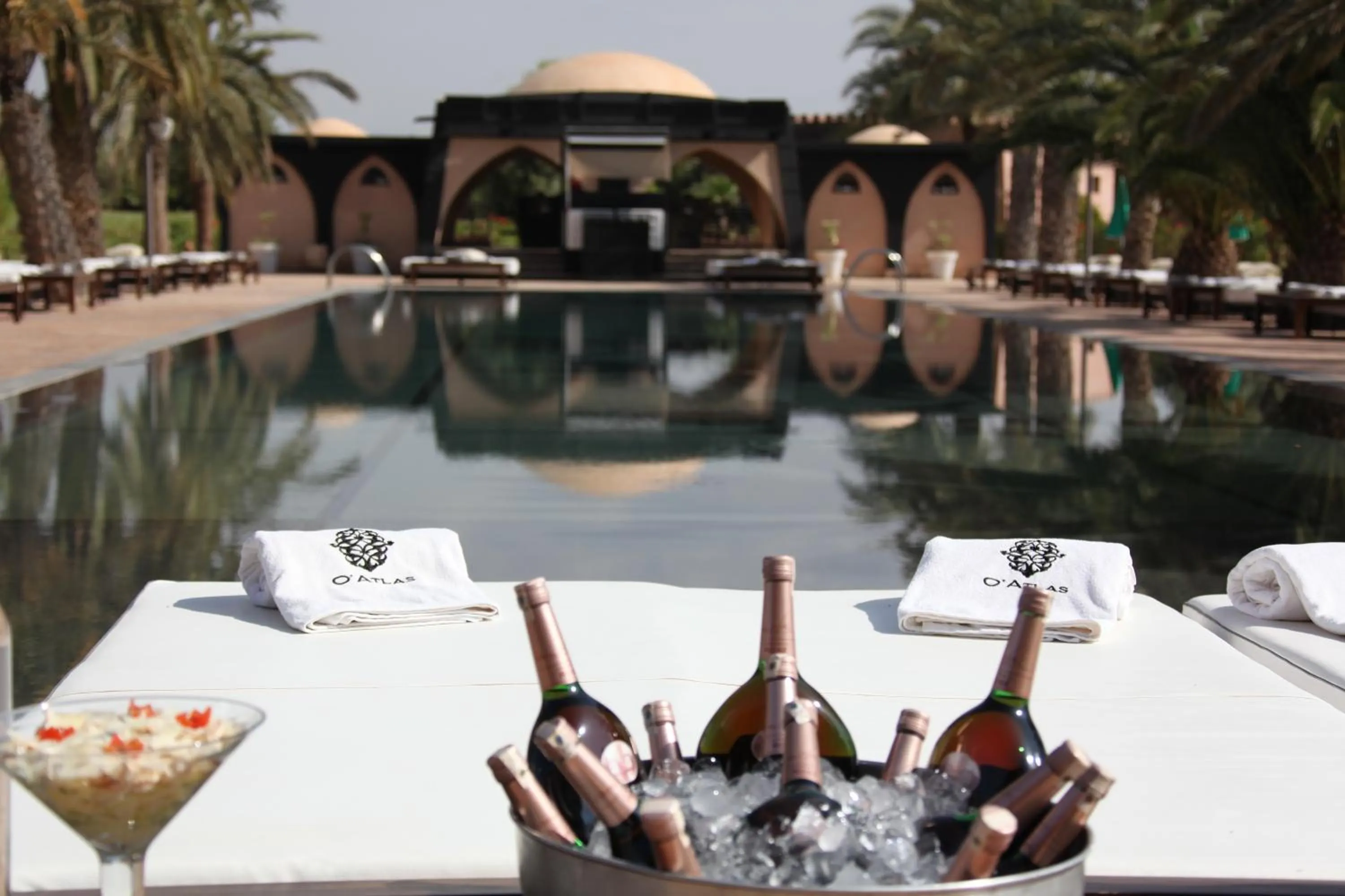 Pool view in O'Atlas