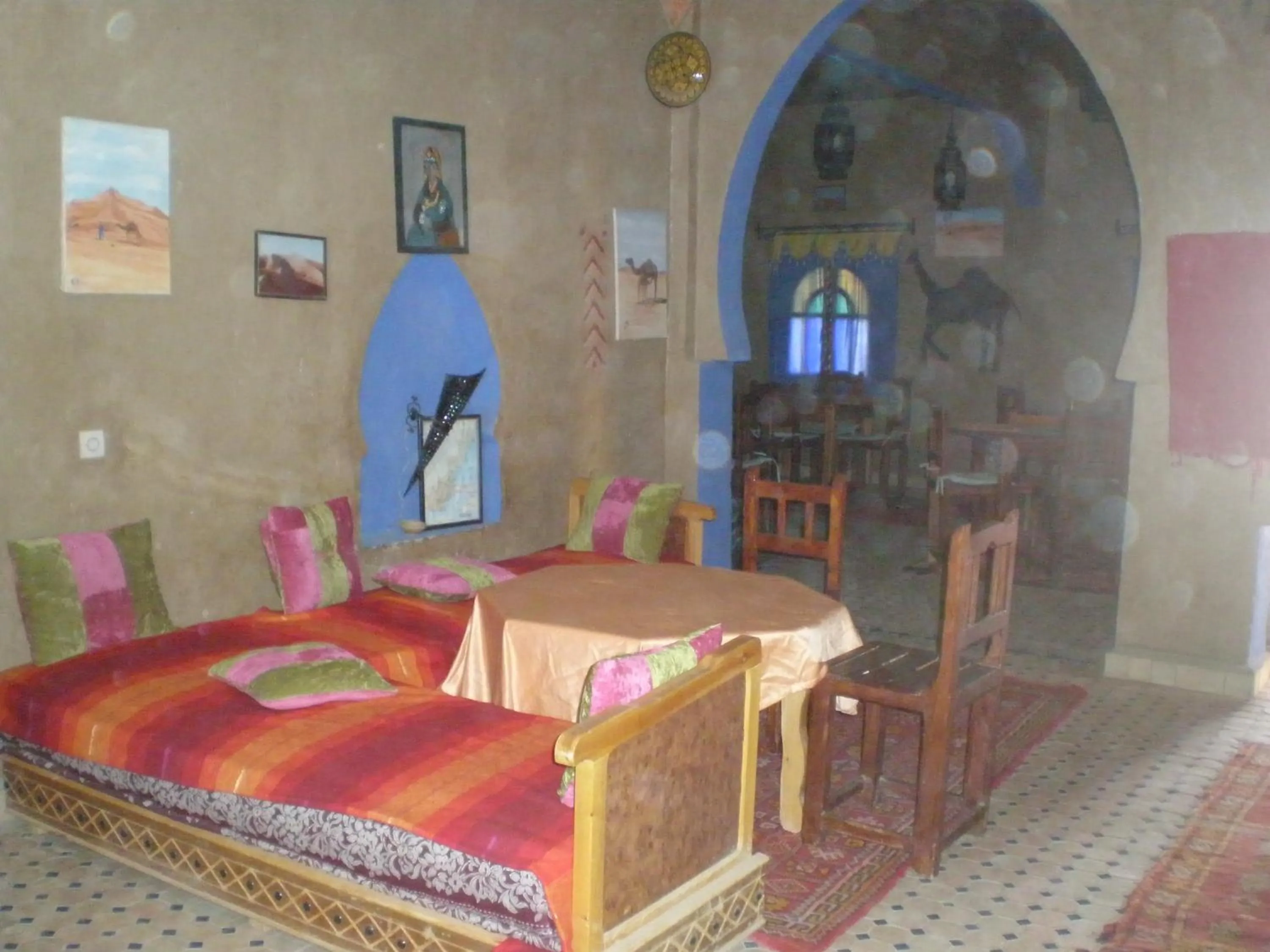 Restaurant/places to eat, Bed in Riad Aicha & Camel Trekking