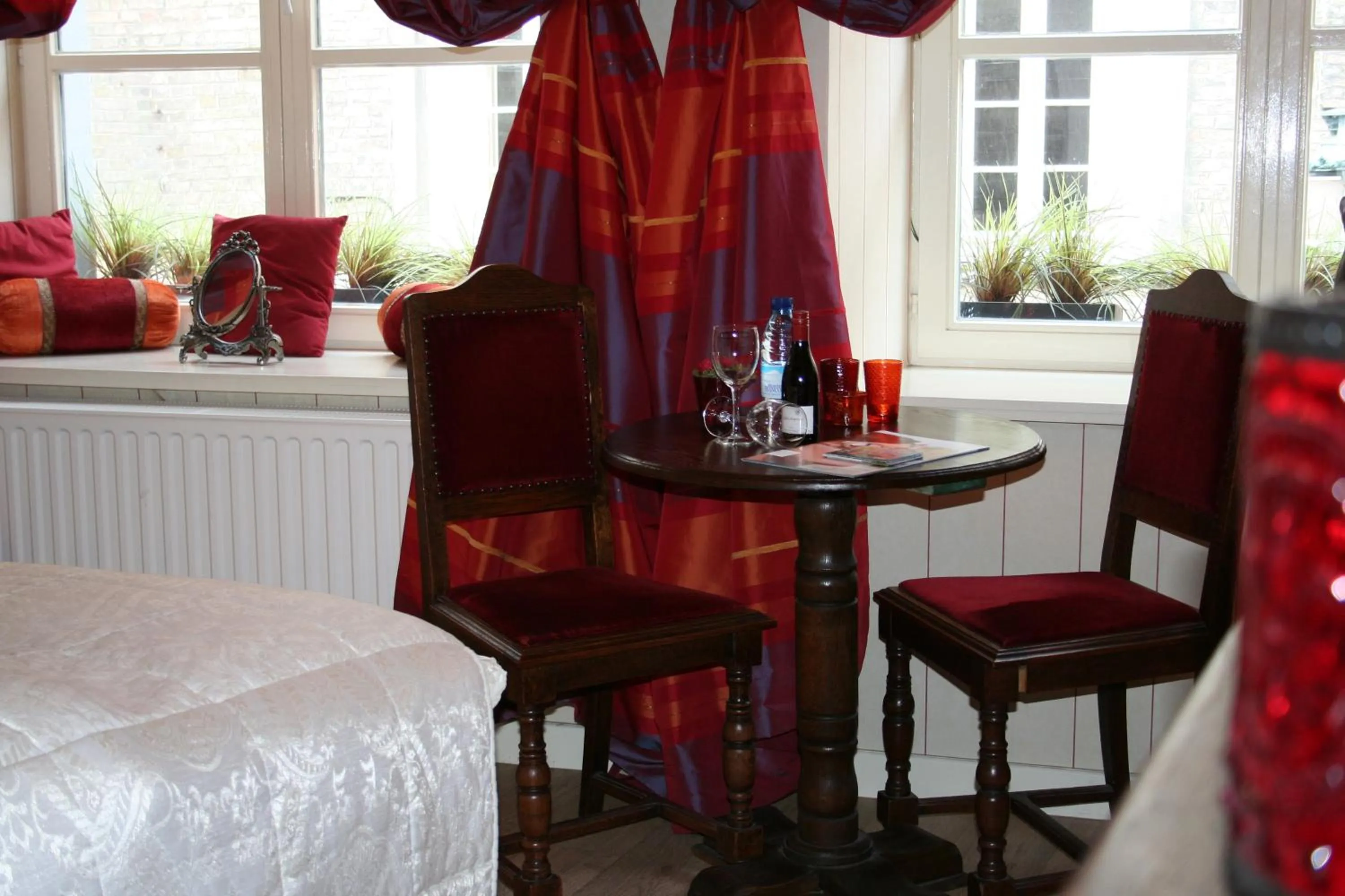 Seating area in B&B Con Ampère