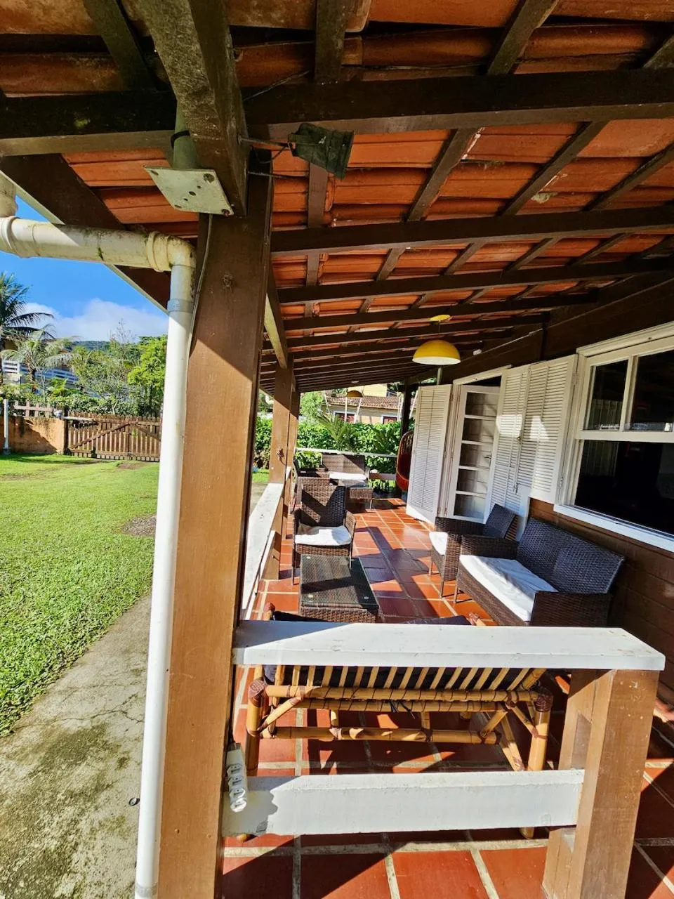 Patio in Chalés Mar Virado