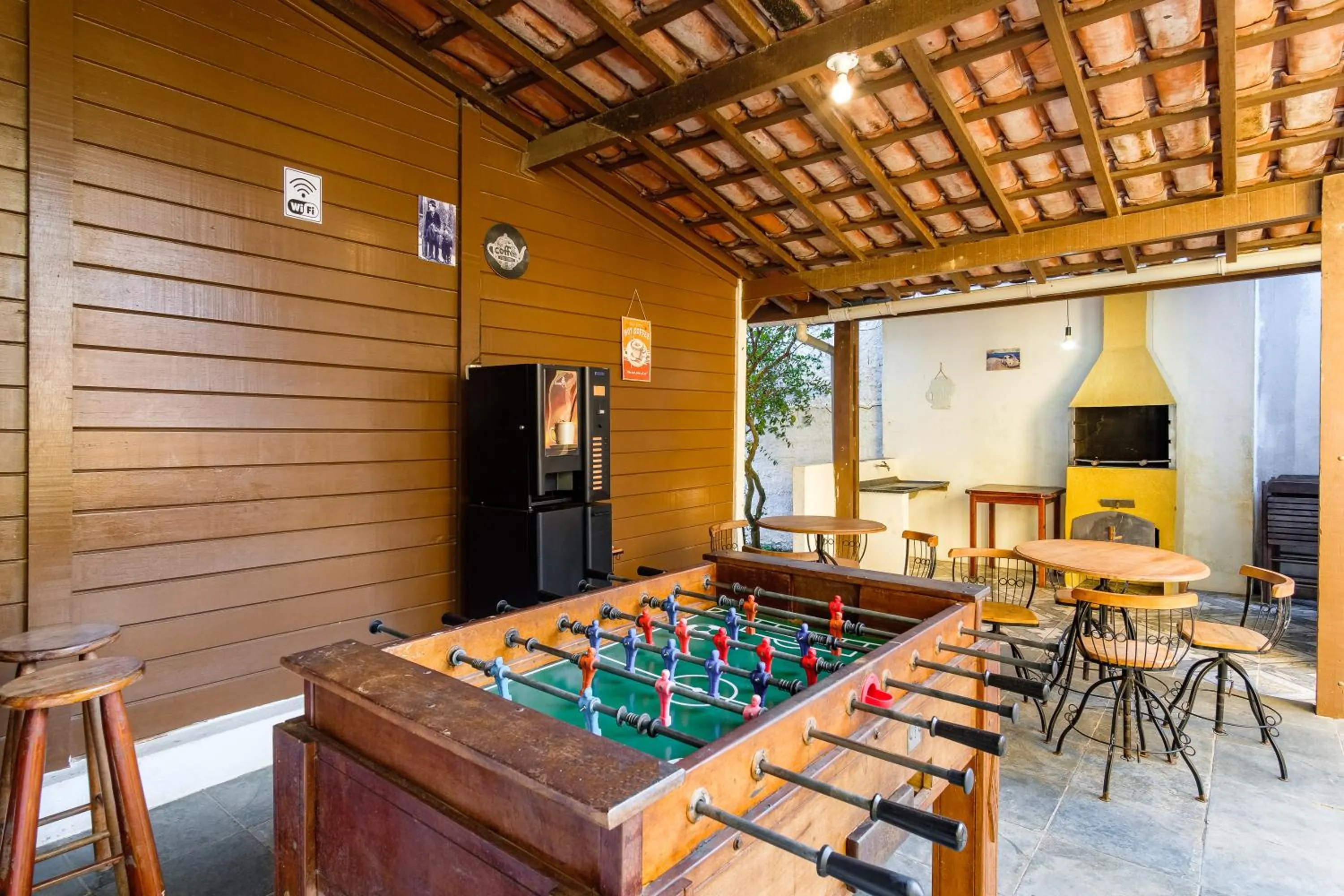 BBQ facilities in Chalés Mar Virado