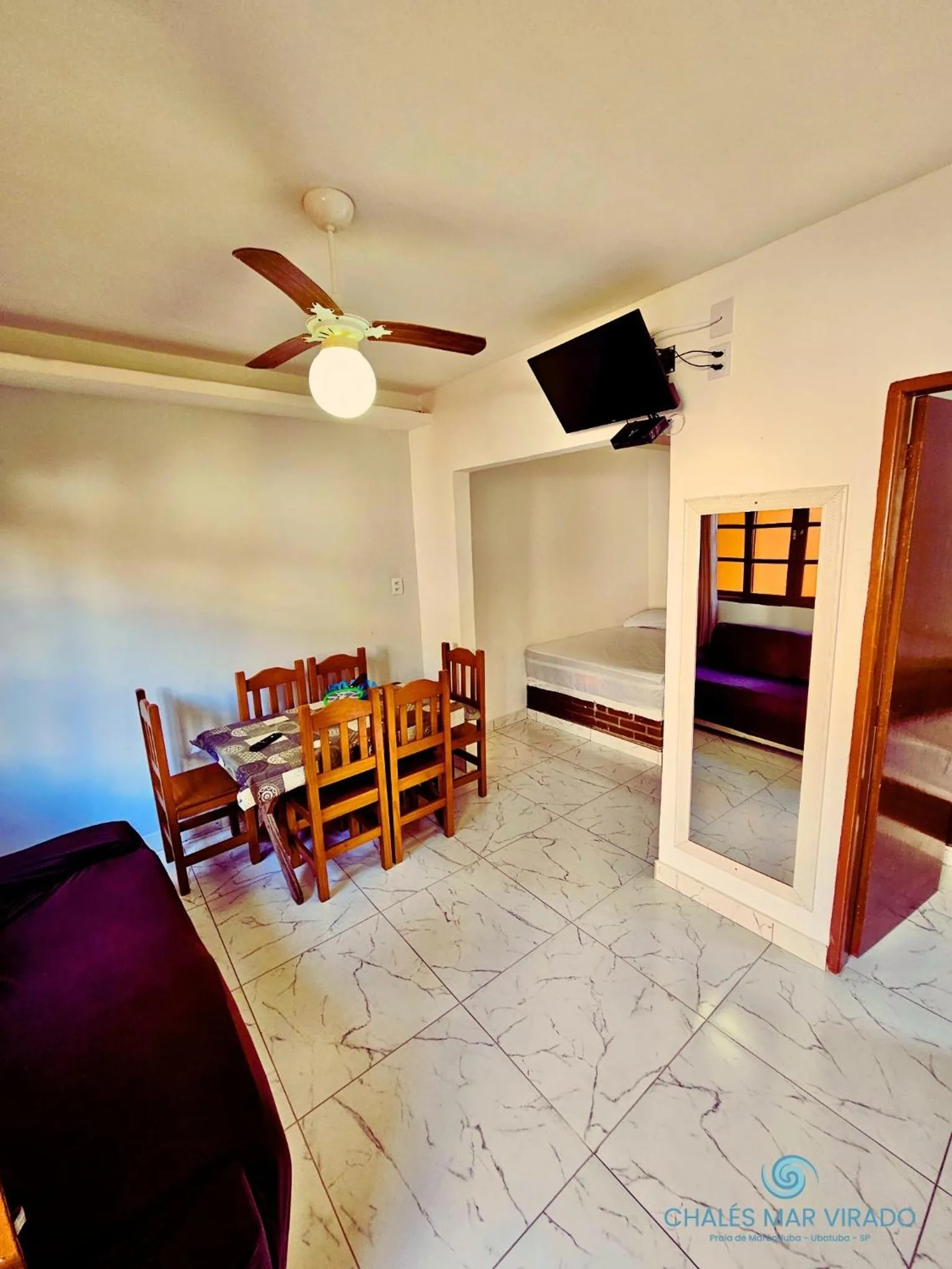 View (from property/room) in Chalés Mar Virado