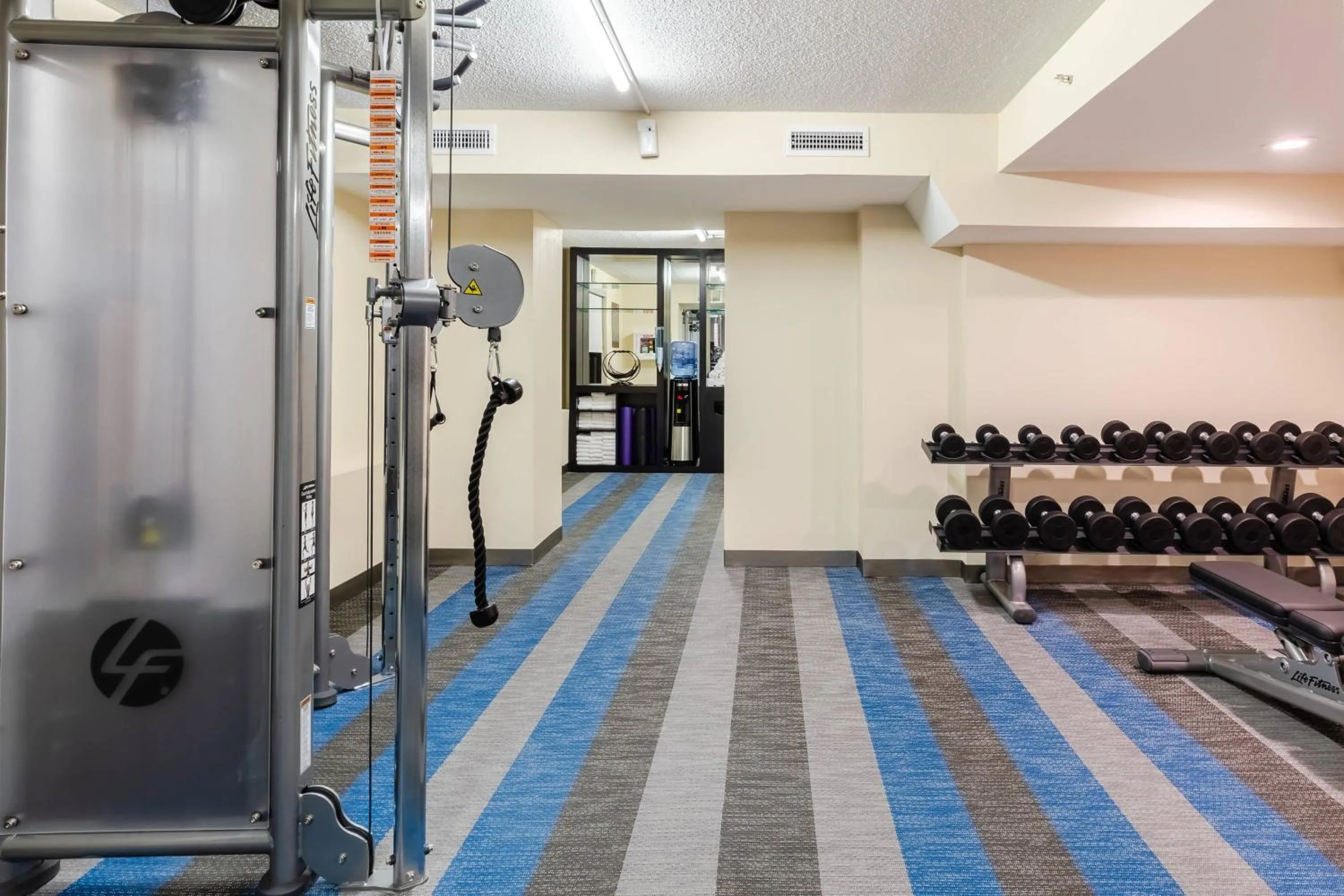 Fitness centre/facilities in Aloft Columbia Harbison