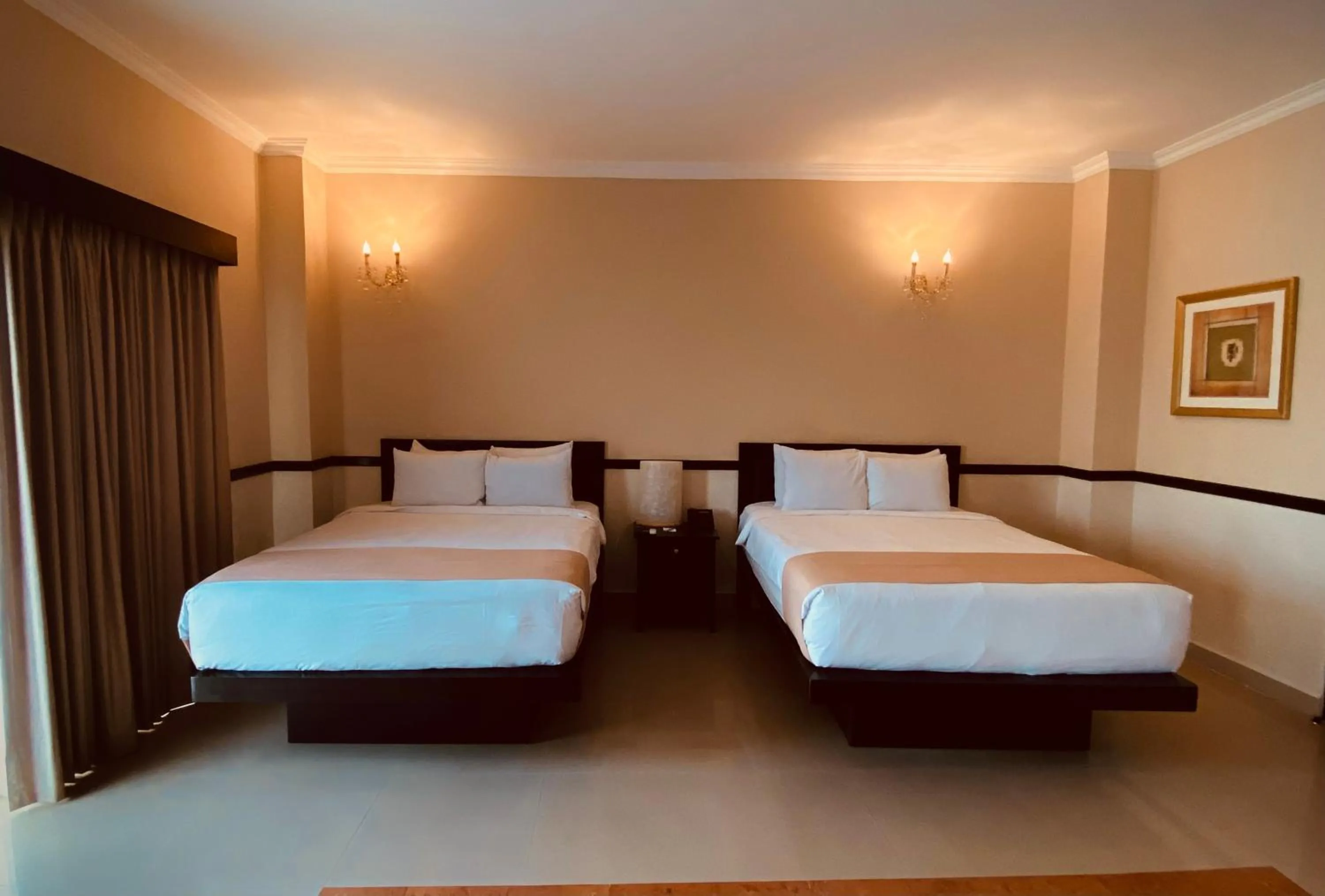 Bedroom, Bed in Hotel Palacio Maya