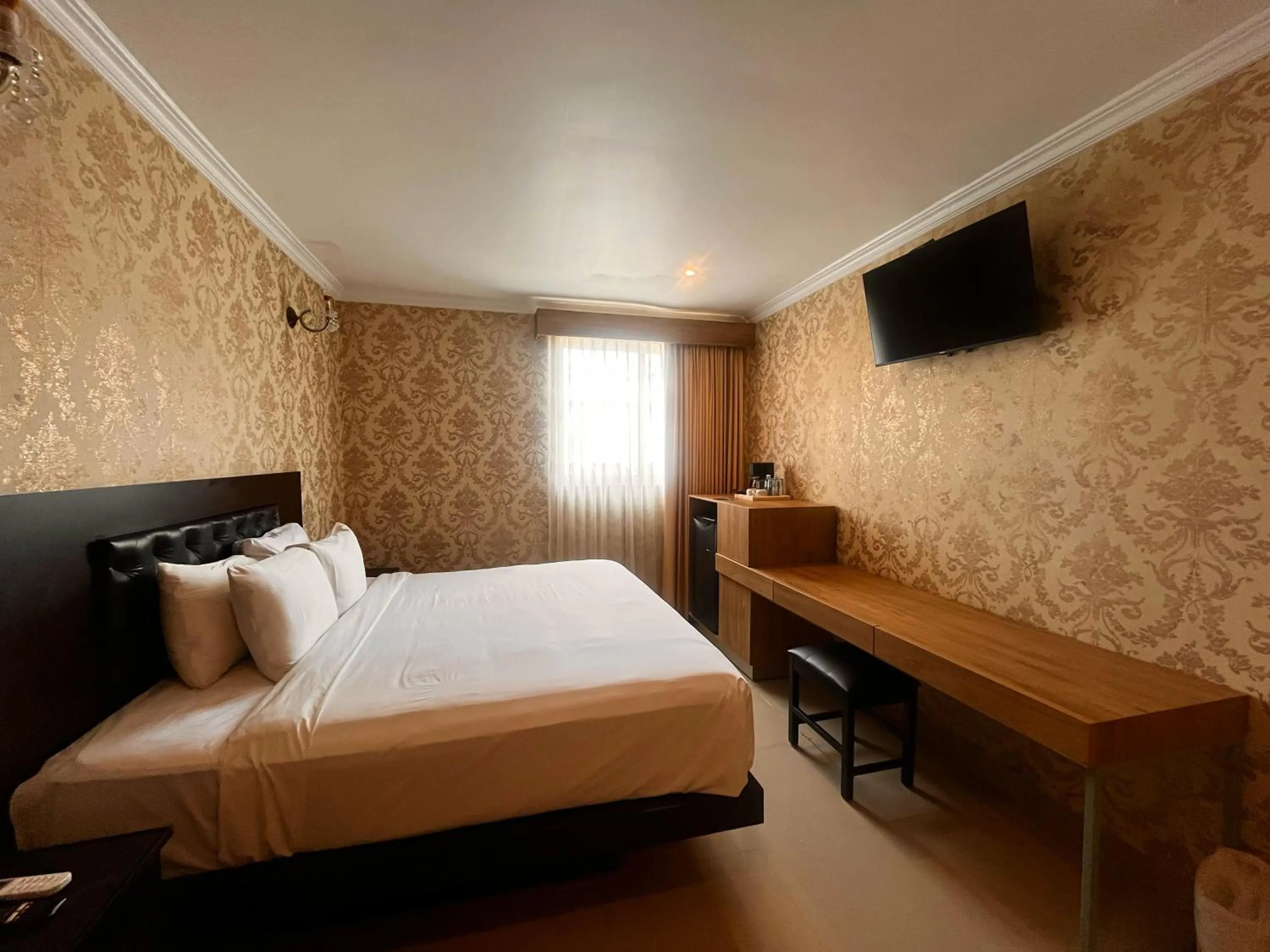 Bedroom, Bed in Hotel Palacio Maya