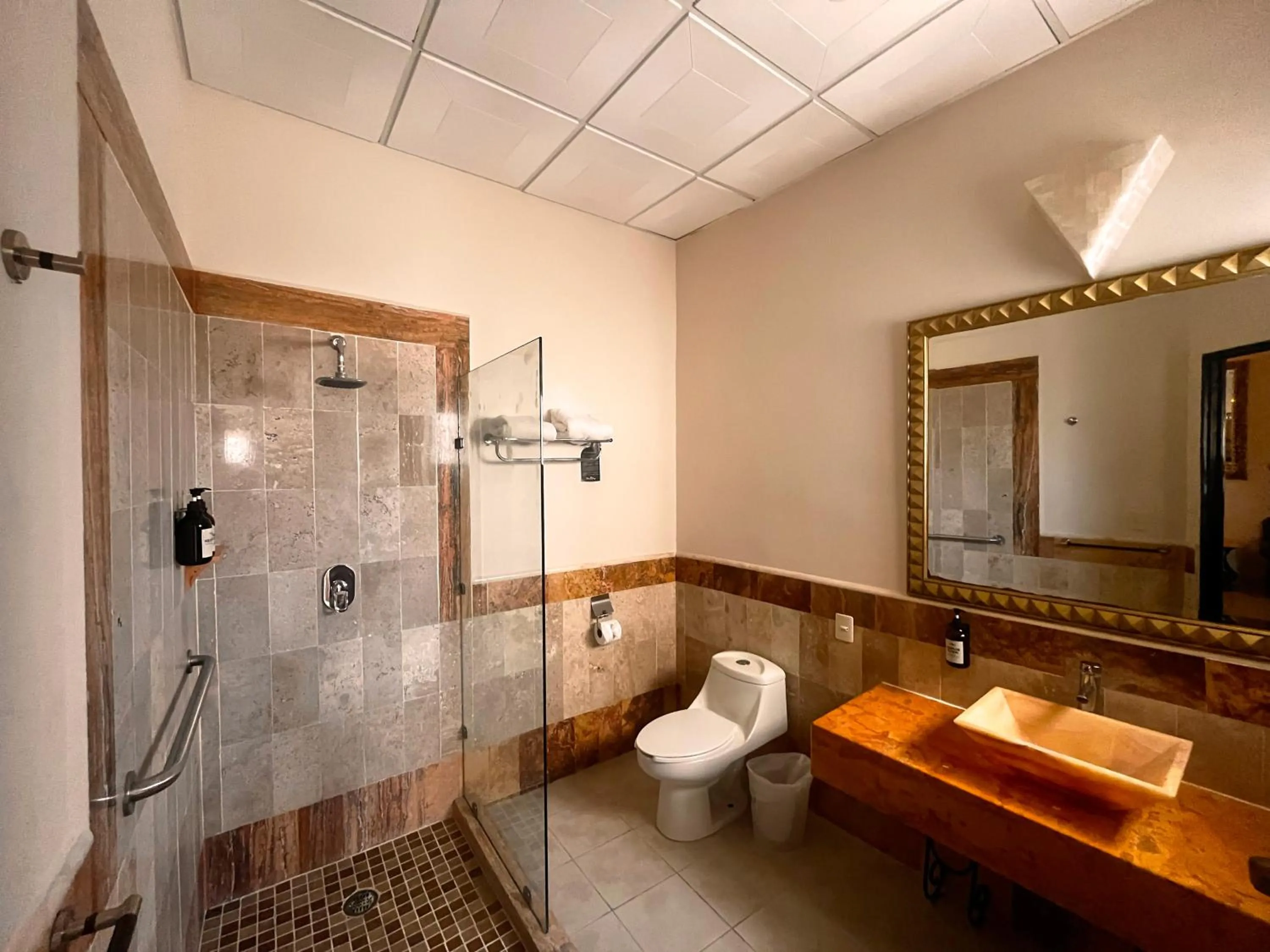 Shower in Hotel Palacio Maya