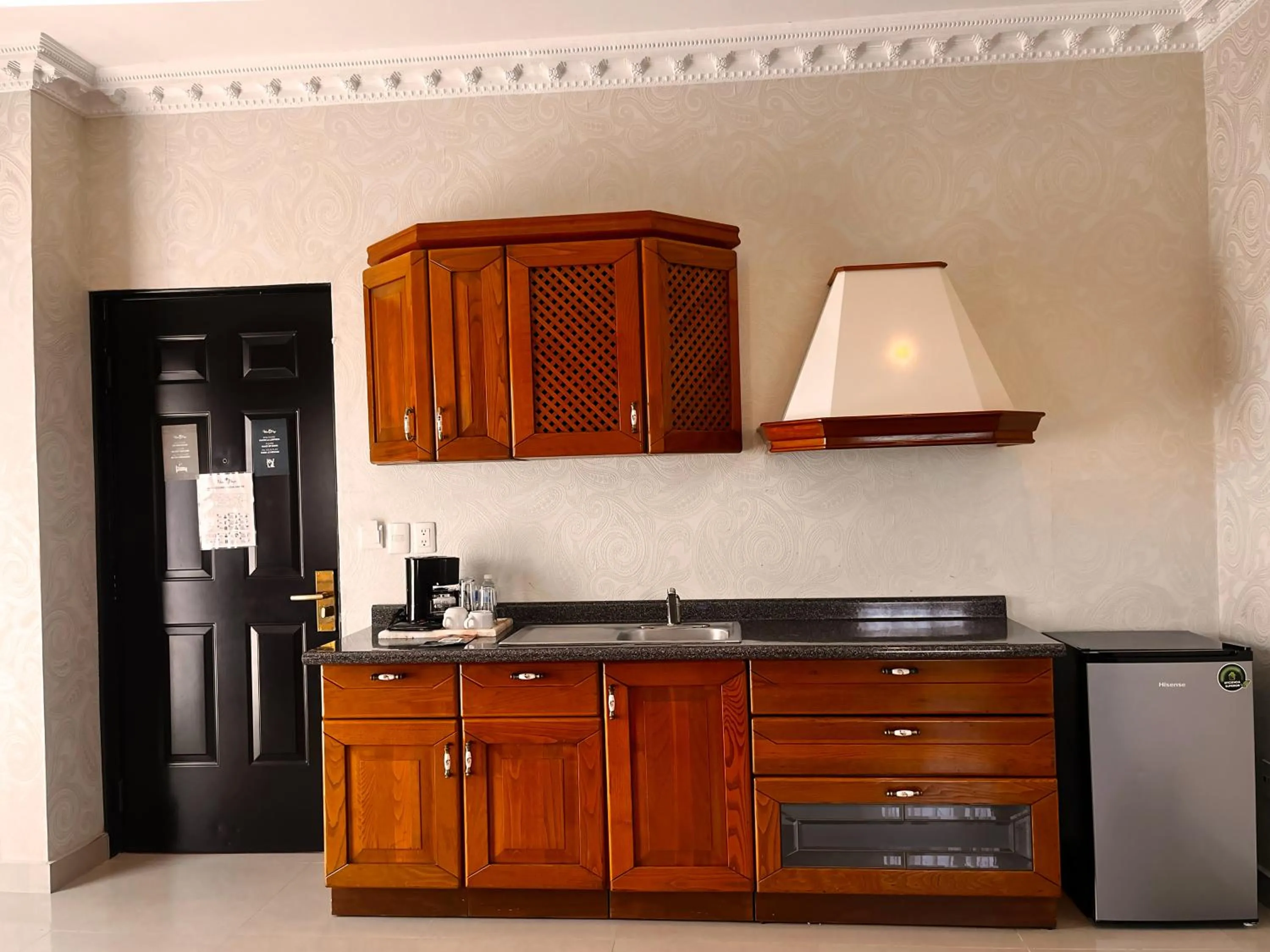Kitchen or kitchenette in Hotel Palacio Maya