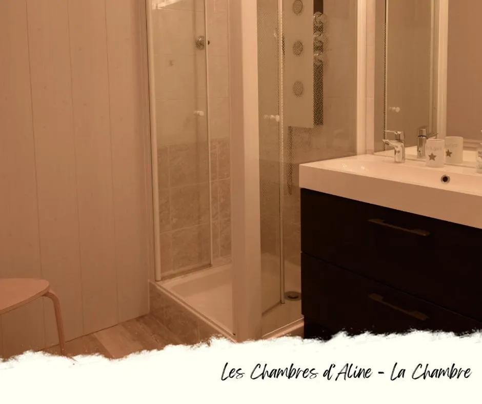Bathroom in Les Chambres D'Aline