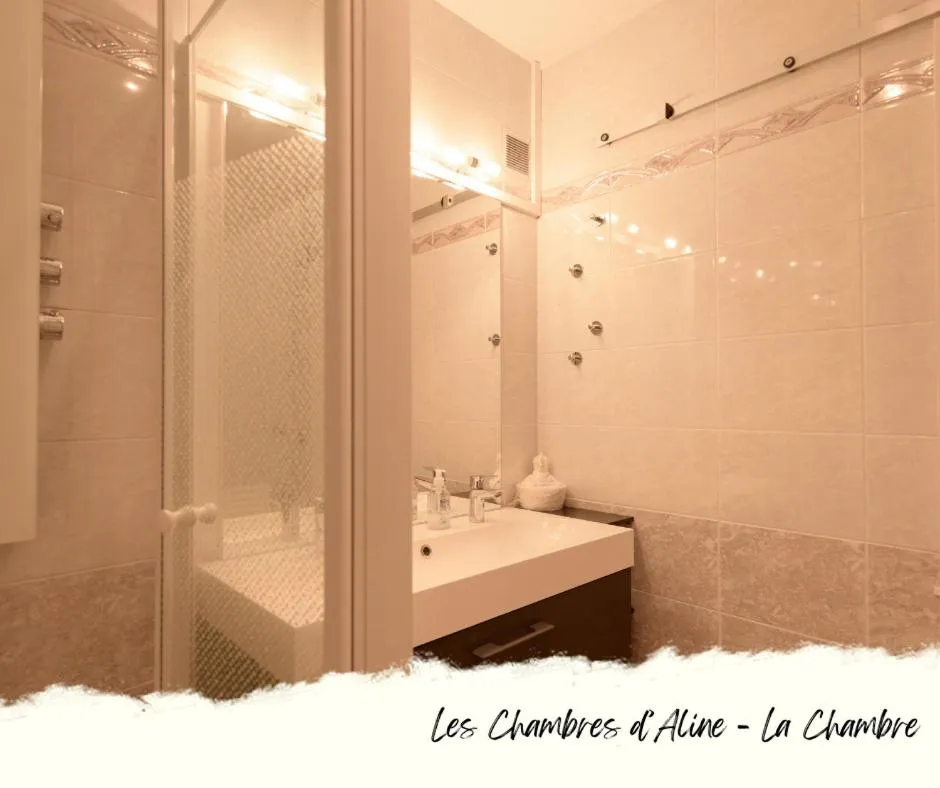 Bathroom in Les Chambres D'Aline