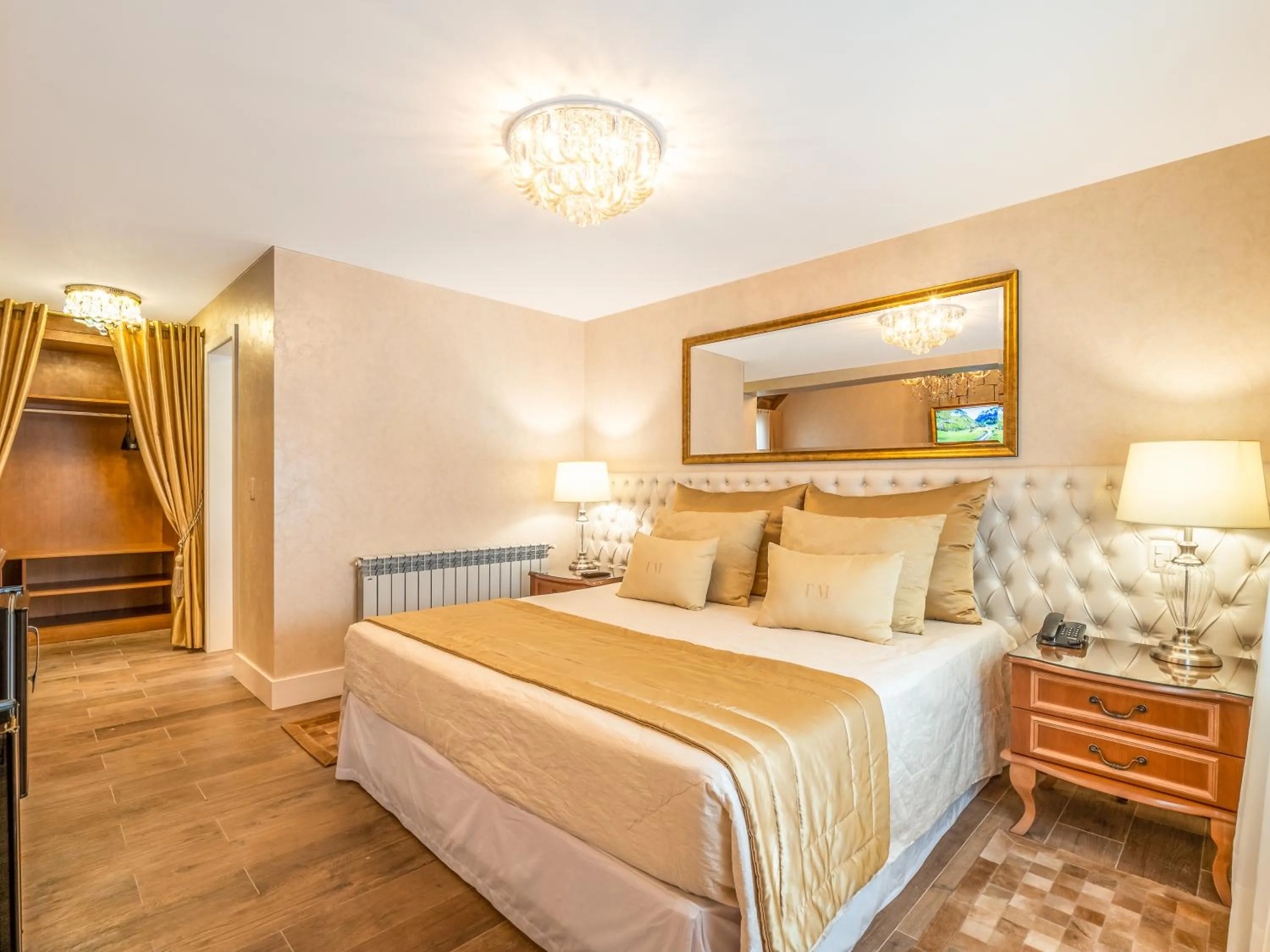 Bed in Hotel Cabanas Tio Müller