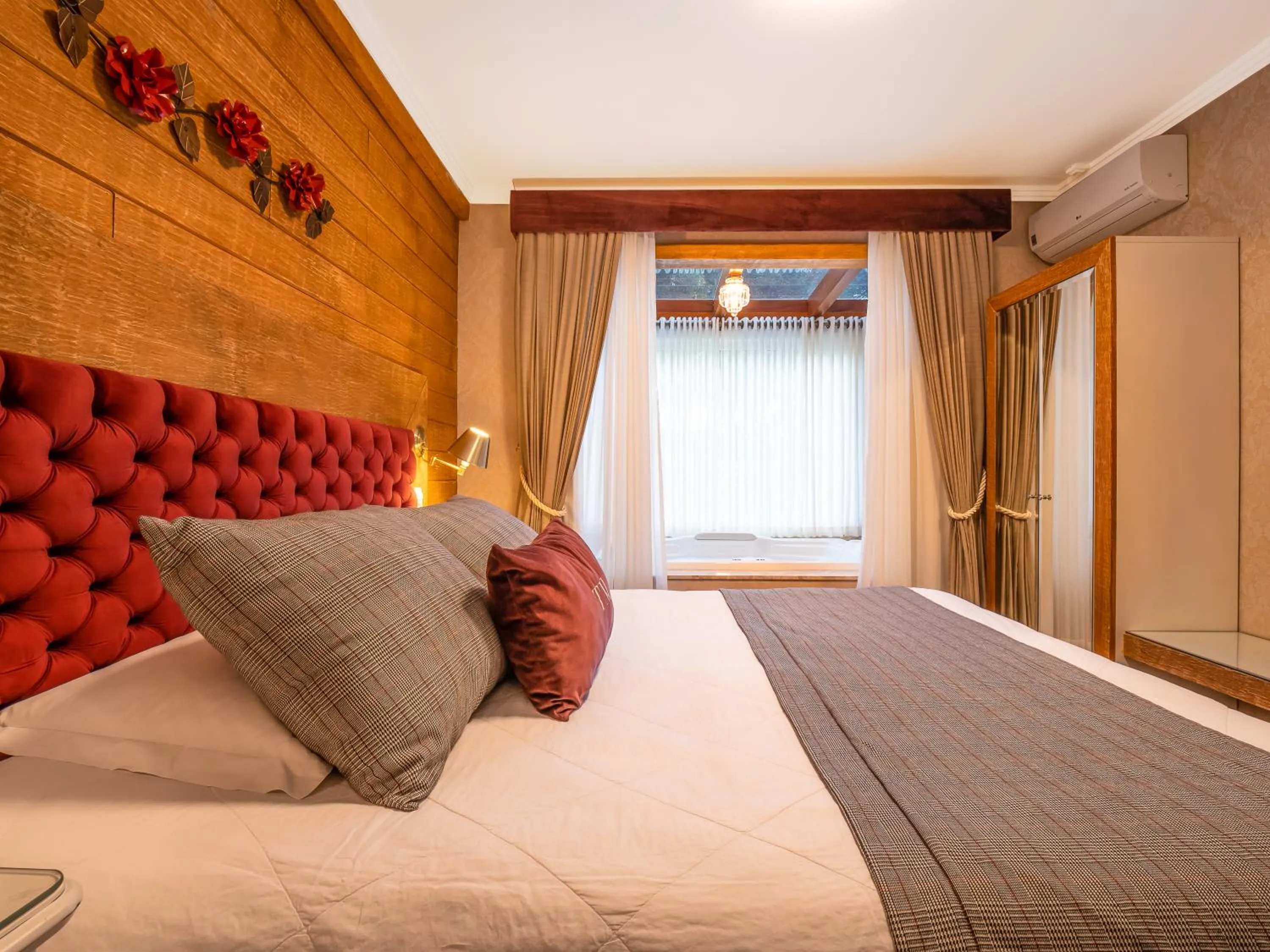 Bed in Hotel Cabanas Tio Müller