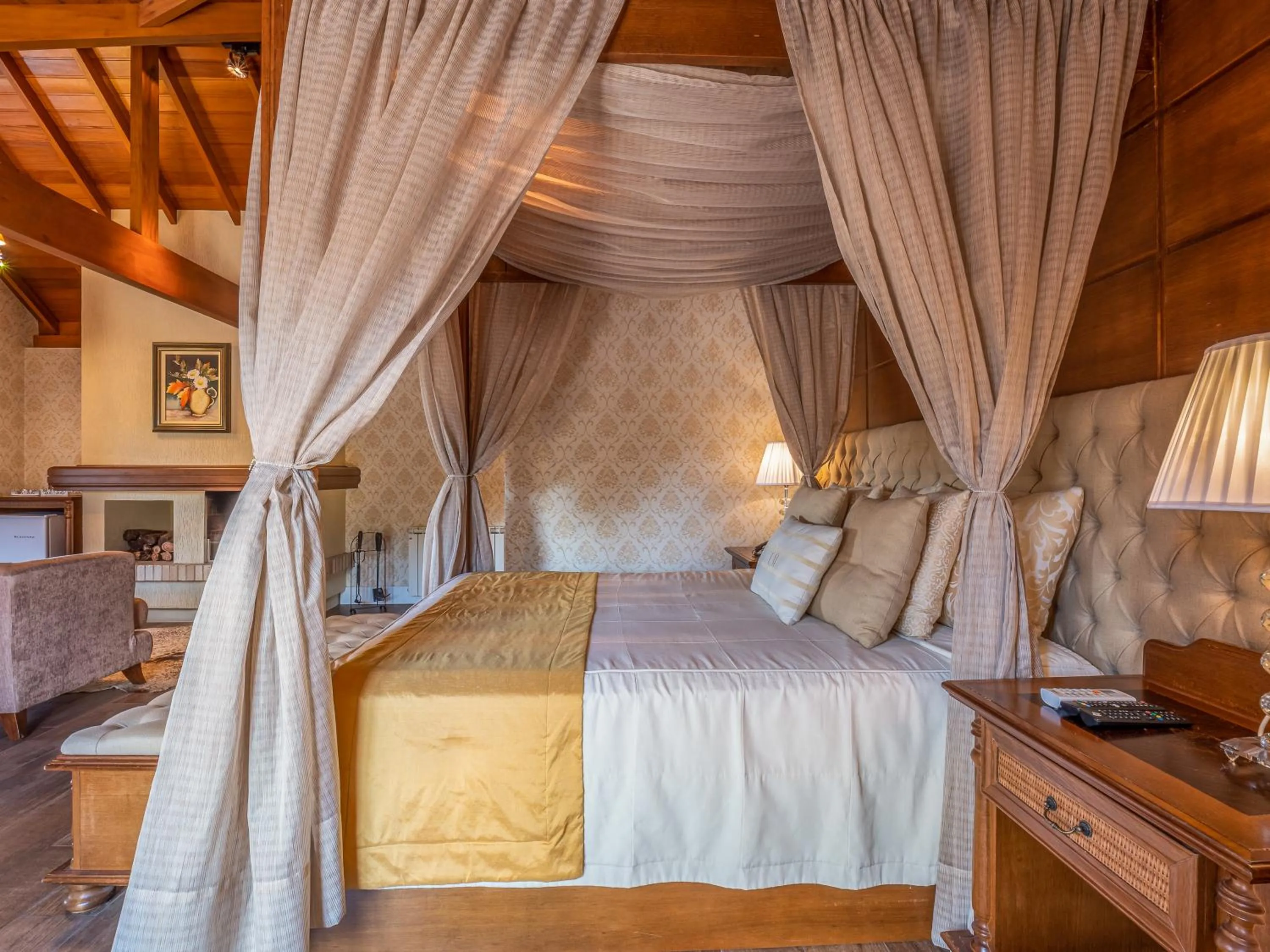 Bed in Hotel Cabanas Tio Müller