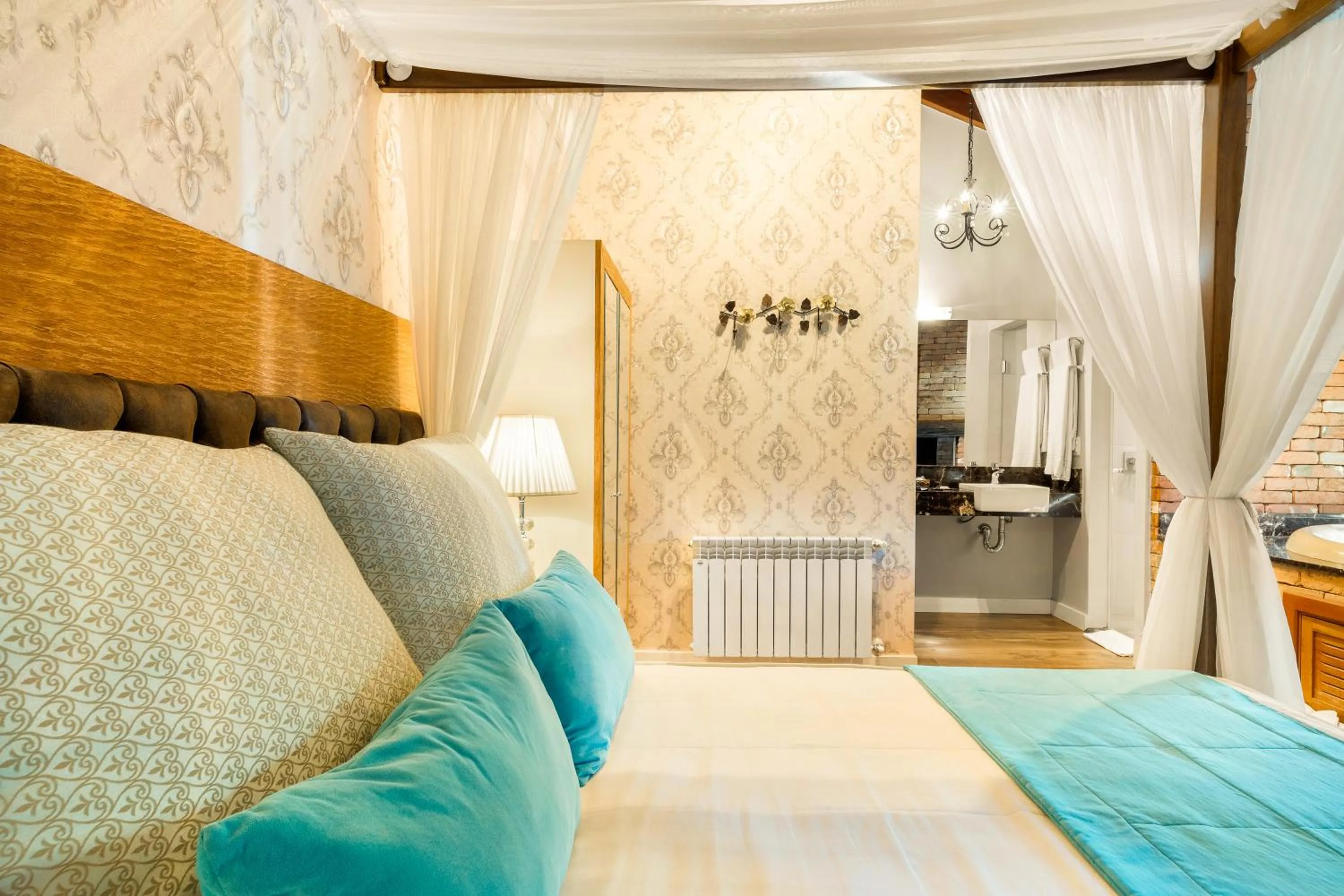 Bed in Hotel Cabanas Tio Müller