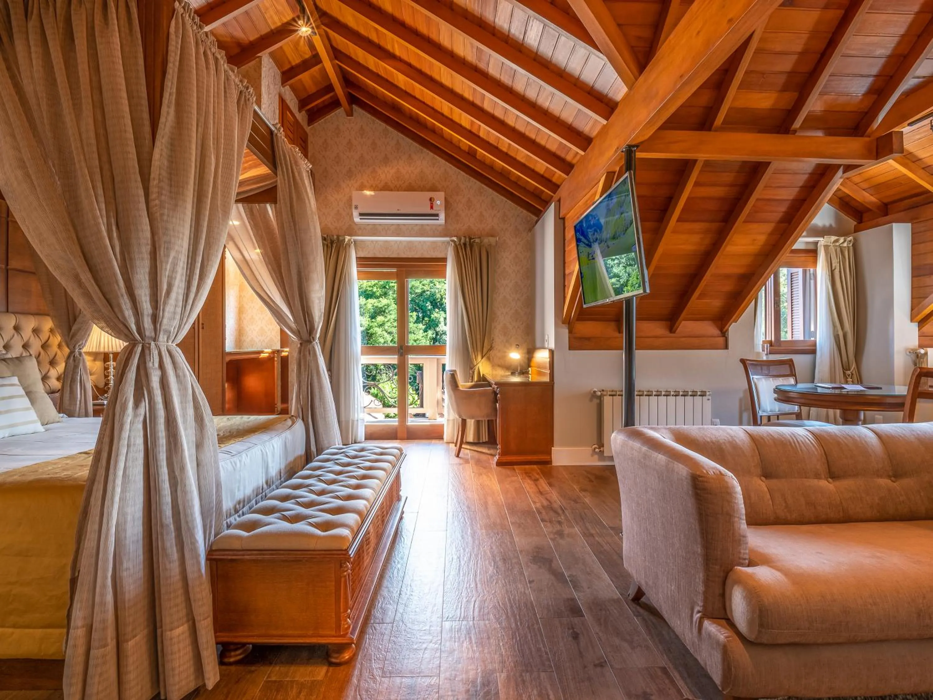 Bed in Hotel Cabanas Tio Müller