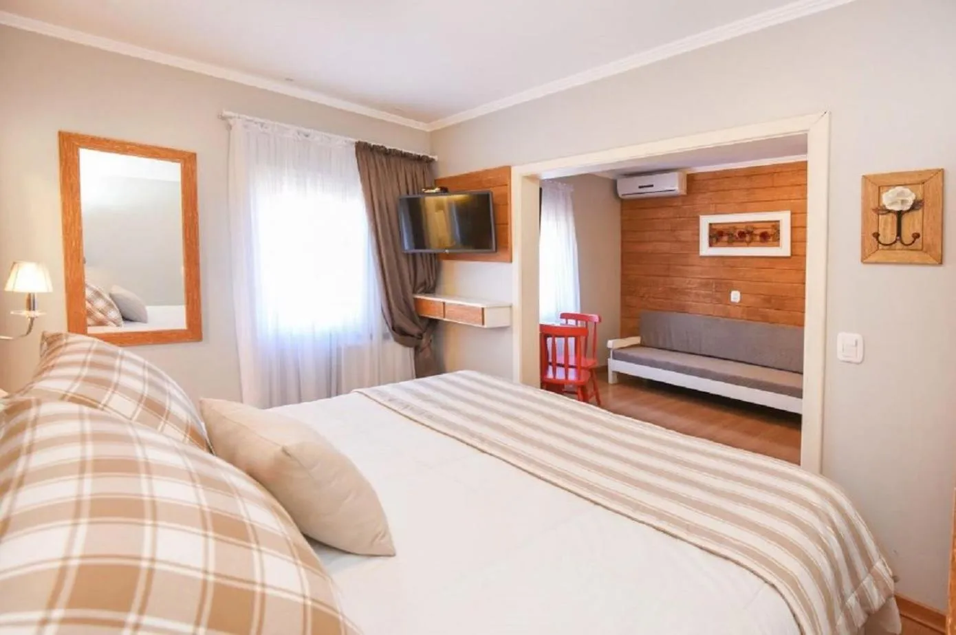 Bed in Hotel Cabanas Tio Müller