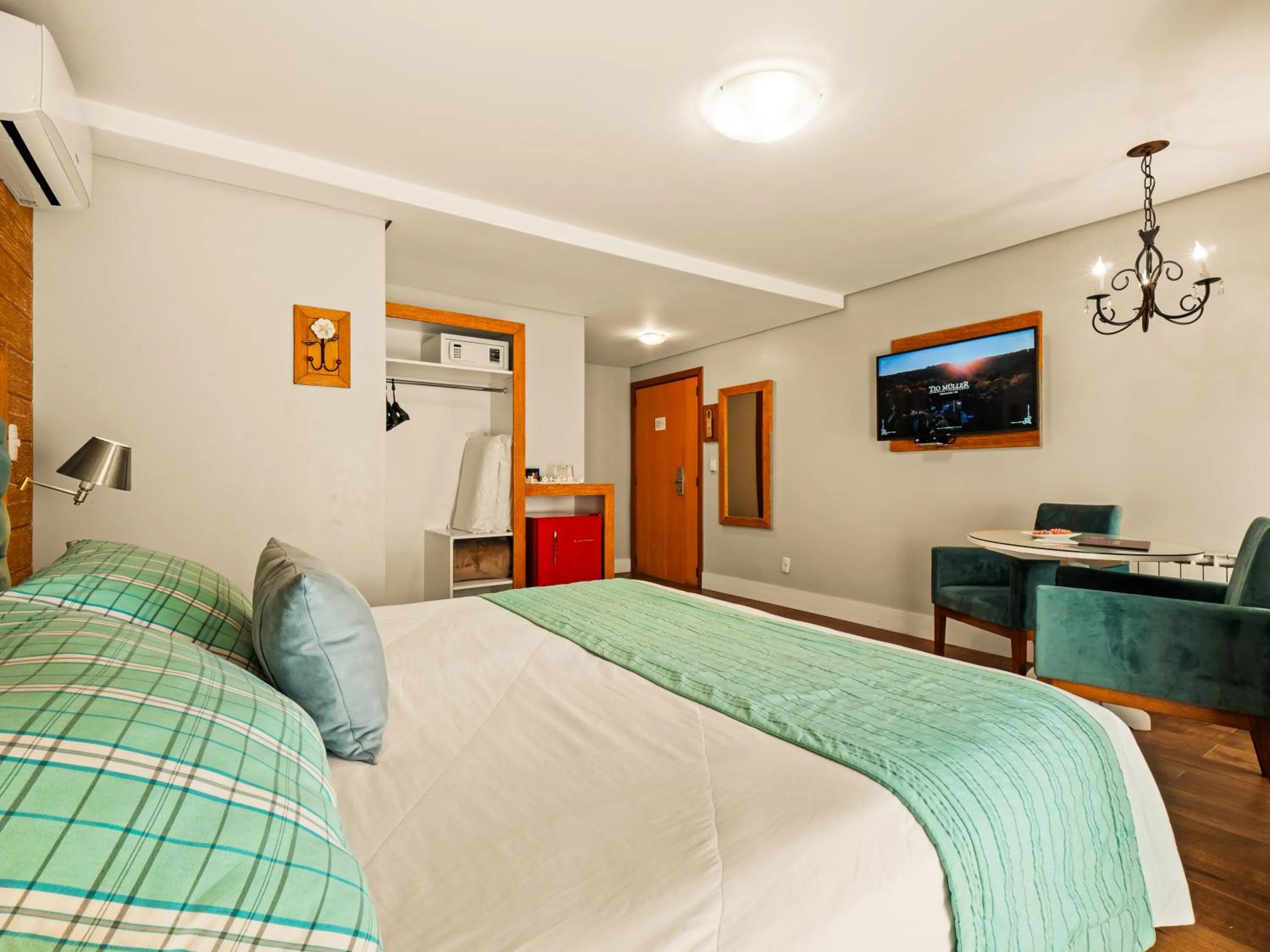 Bed in Hotel Cabanas Tio Müller