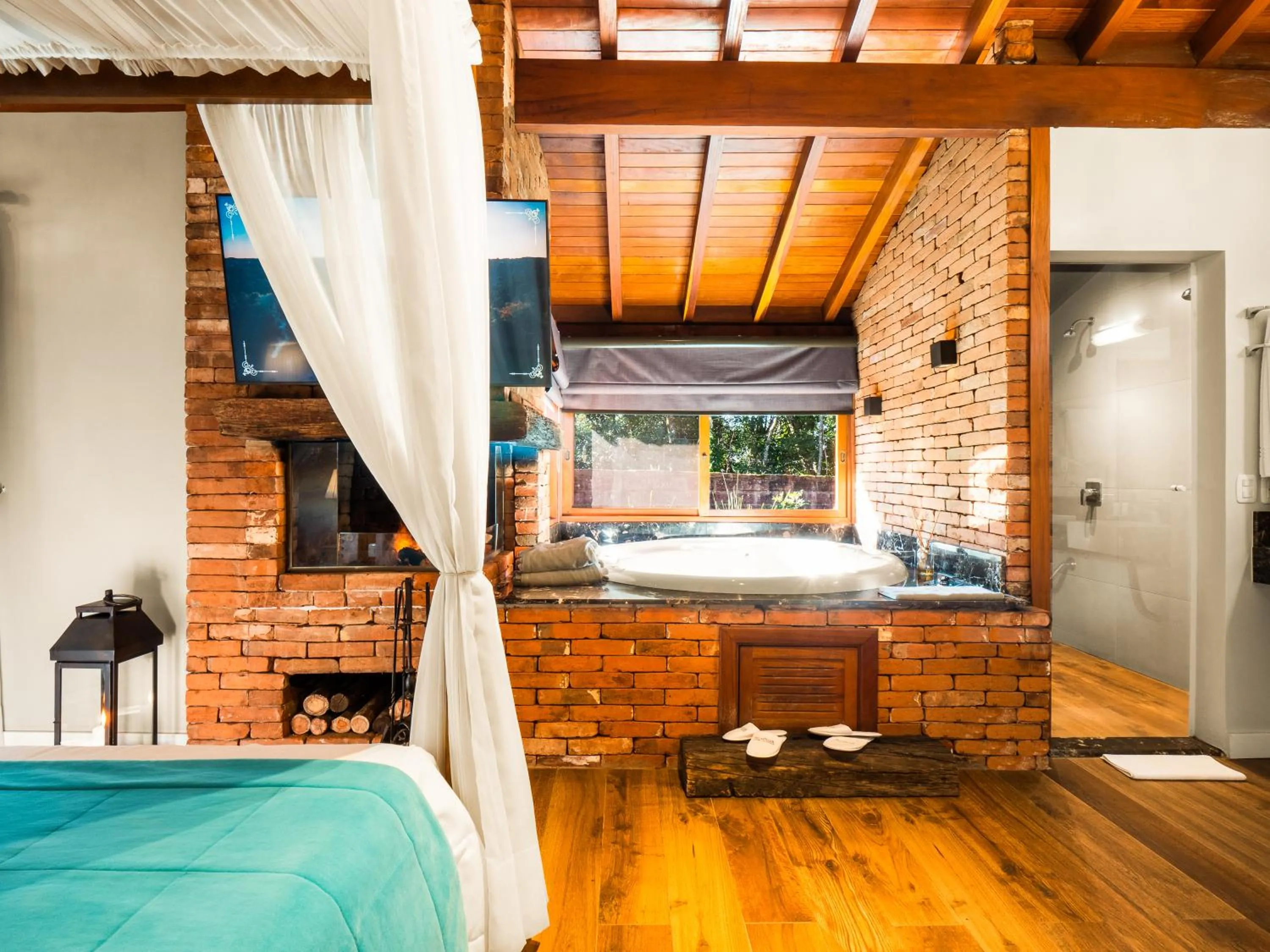 Bed in Hotel Cabanas Tio Müller