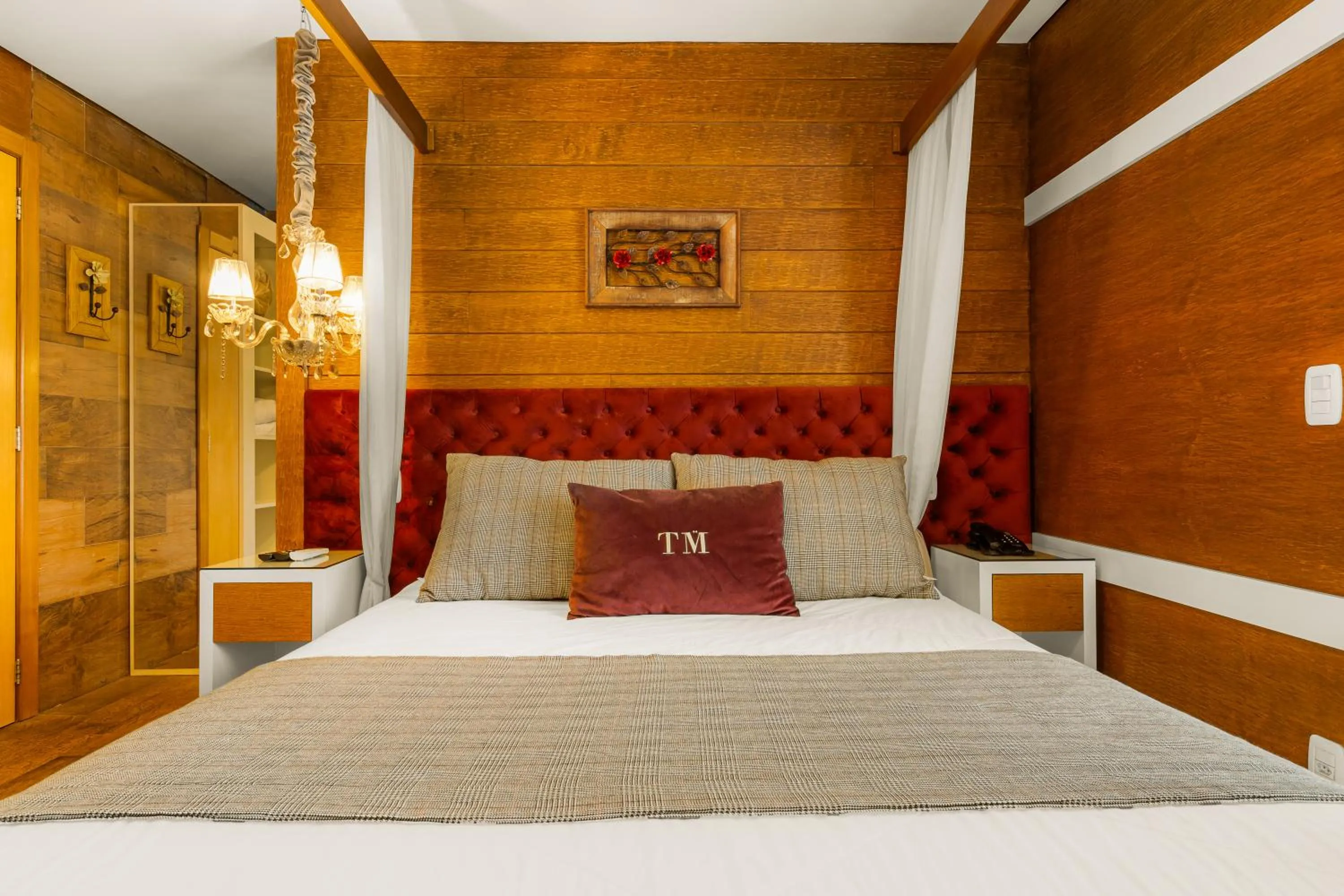 Bed in Hotel Cabanas Tio Müller