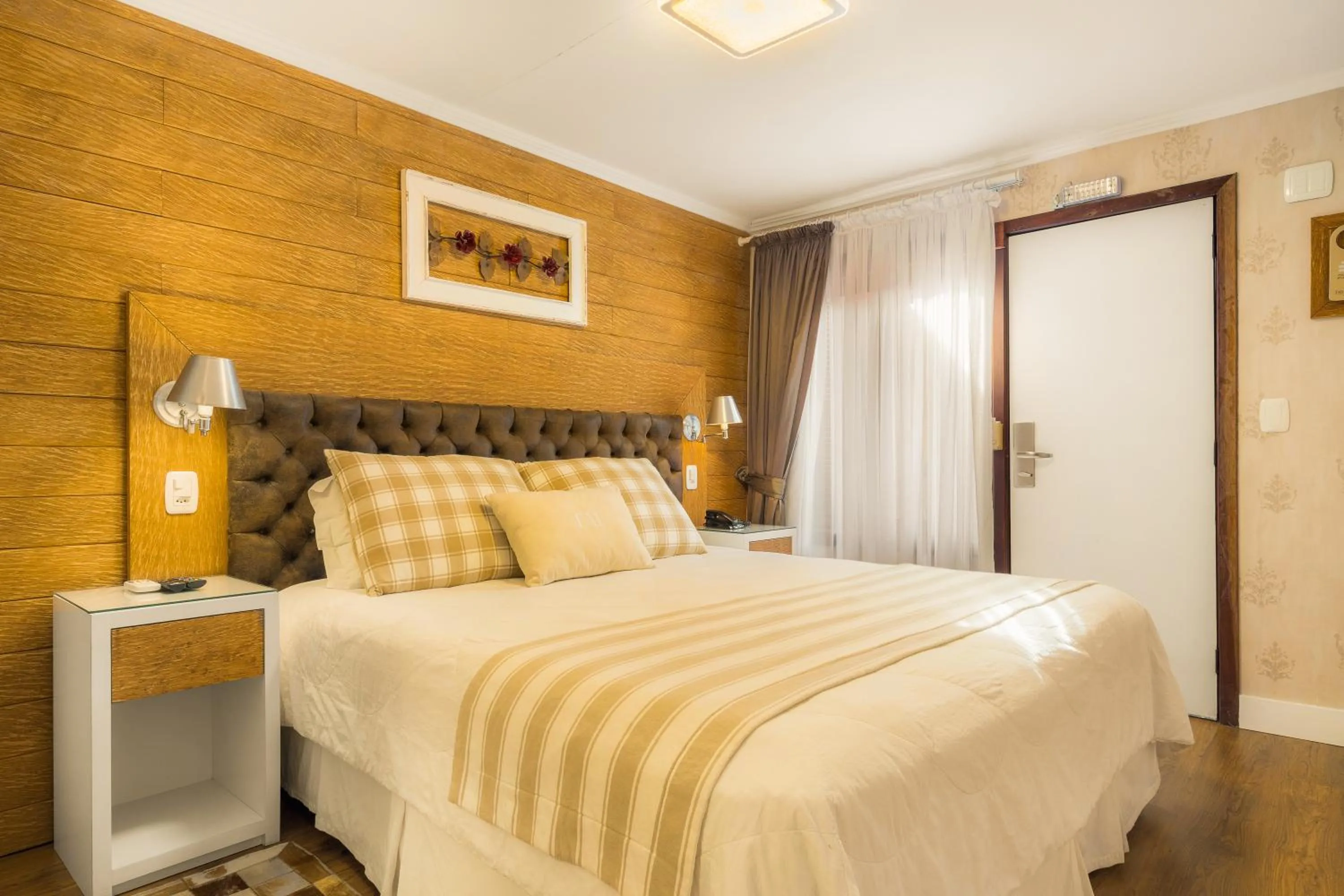 Bed in Hotel Cabanas Tio Müller