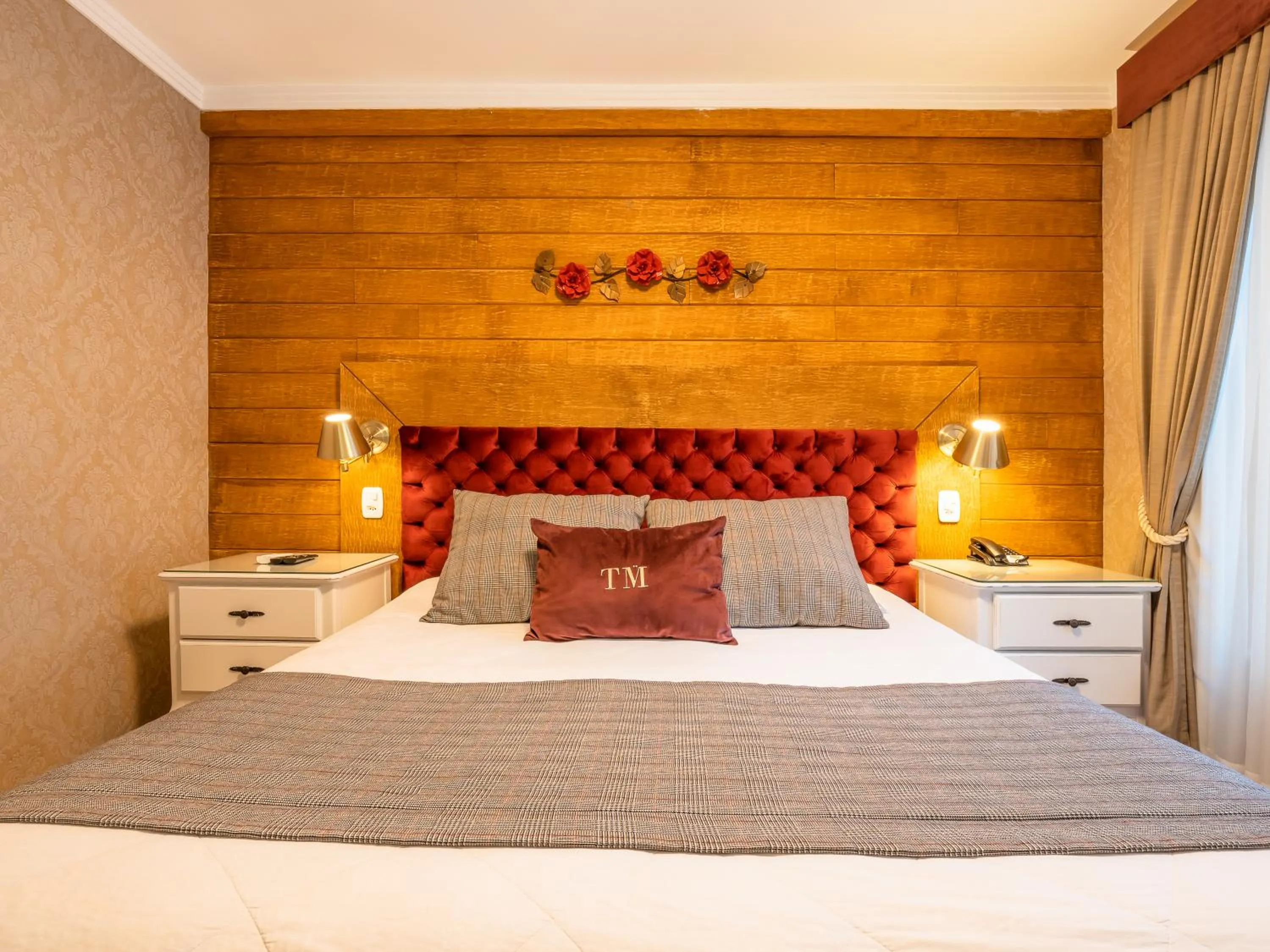 Bed in Hotel Cabanas Tio Müller