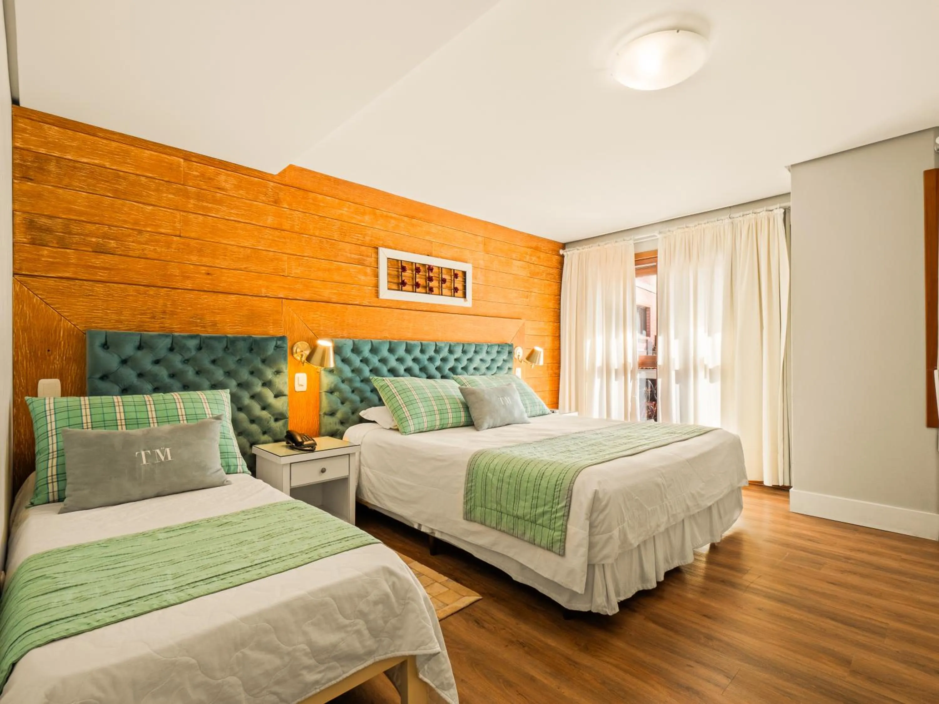 Bed in Hotel Cabanas Tio Müller