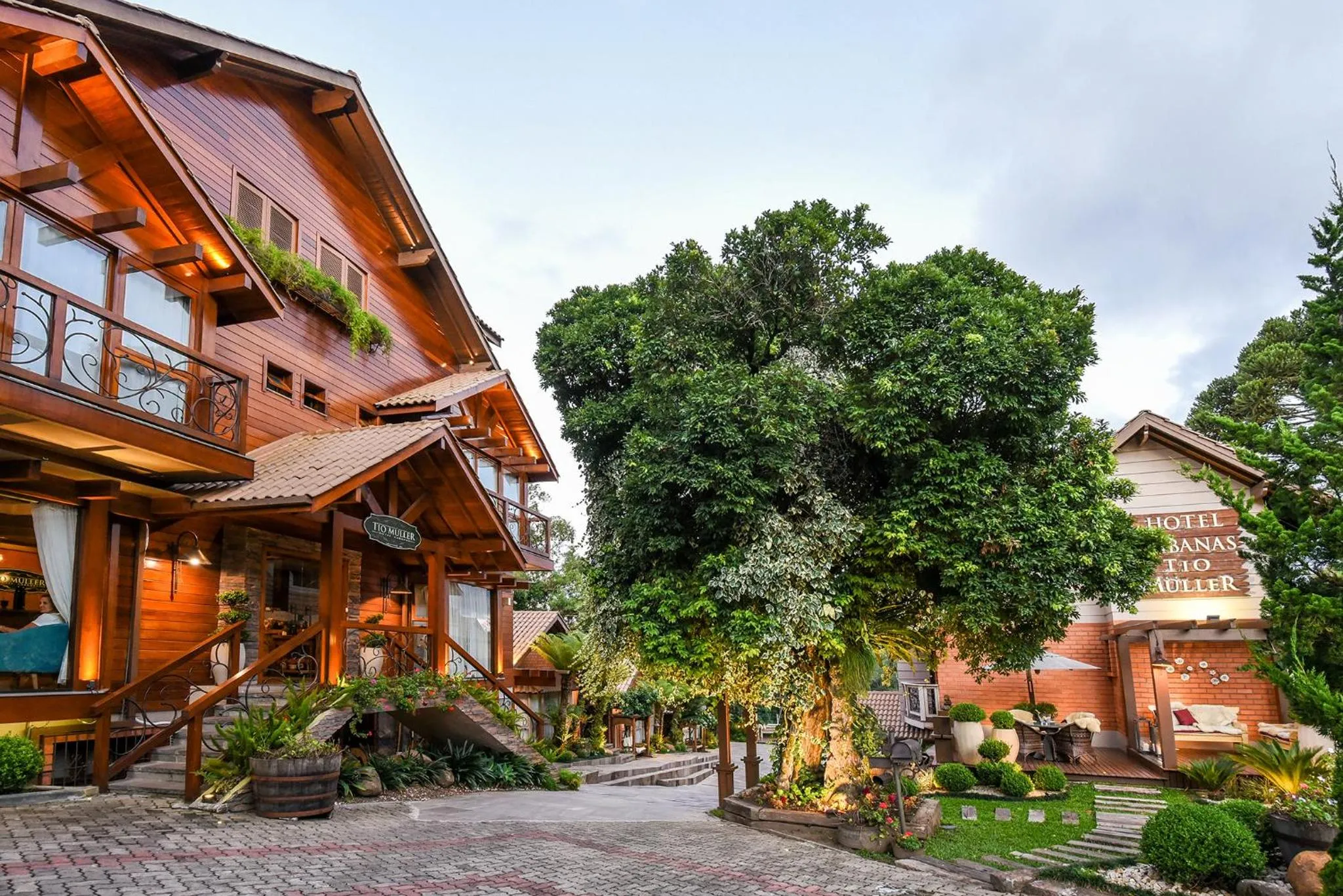 Property building in Hotel Cabanas Tio Müller