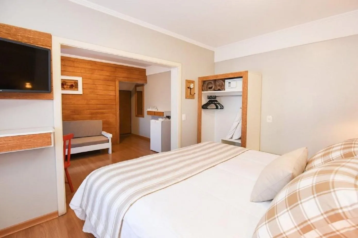 Bed in Hotel Cabanas Tio Müller